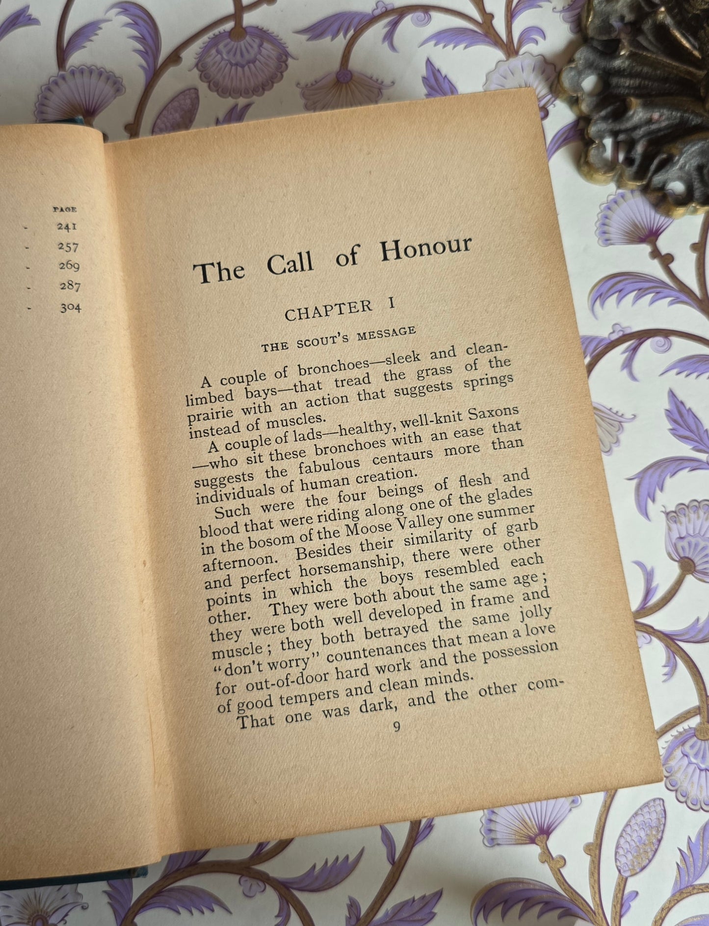 1910 The Call of Honour - A Tale of Adventure in the Canadian Prairies - Antique Illustrated Book