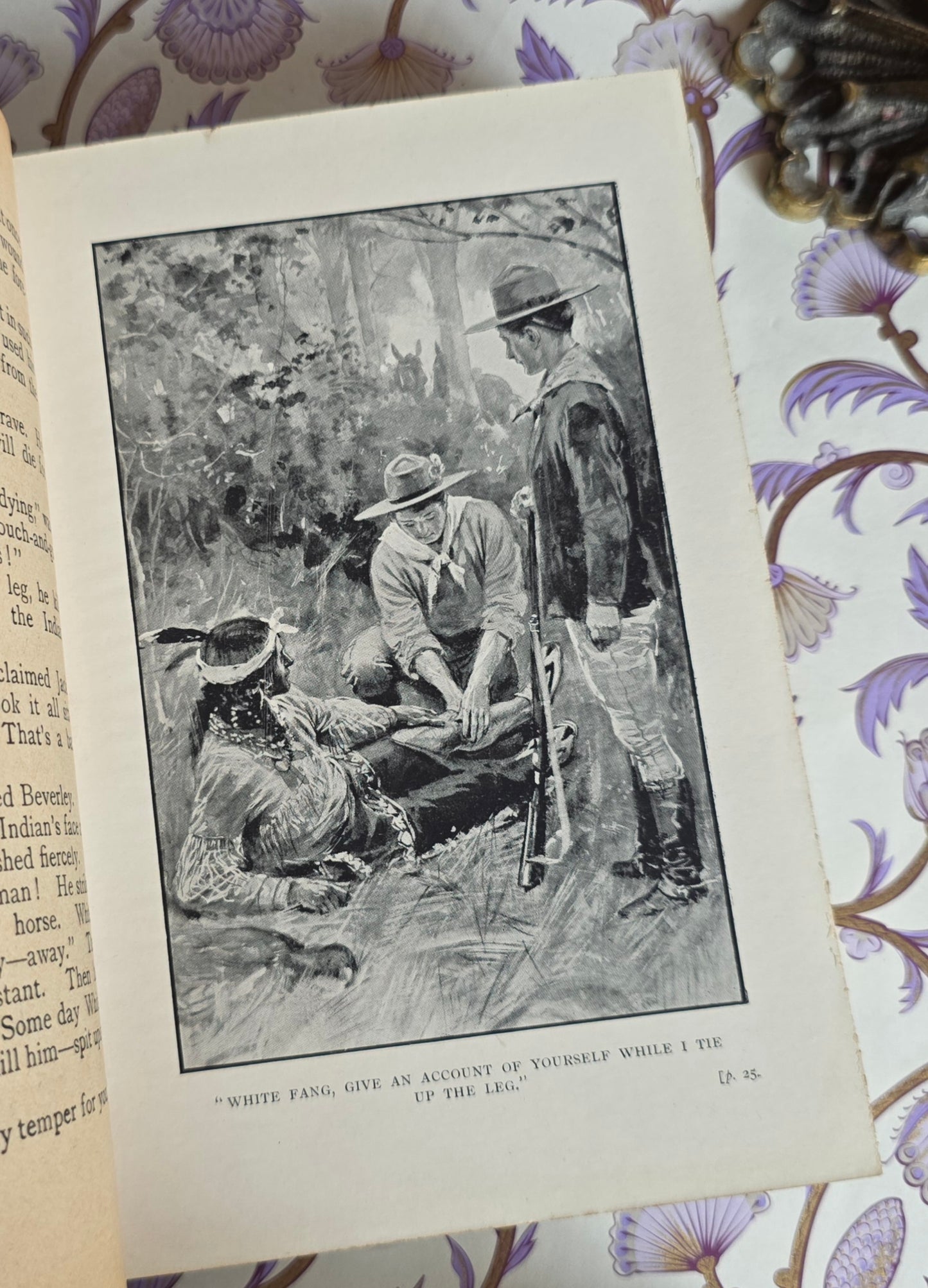 1910 The Call of Honour - A Tale of Adventure in the Canadian Prairies - Antique Illustrated Book