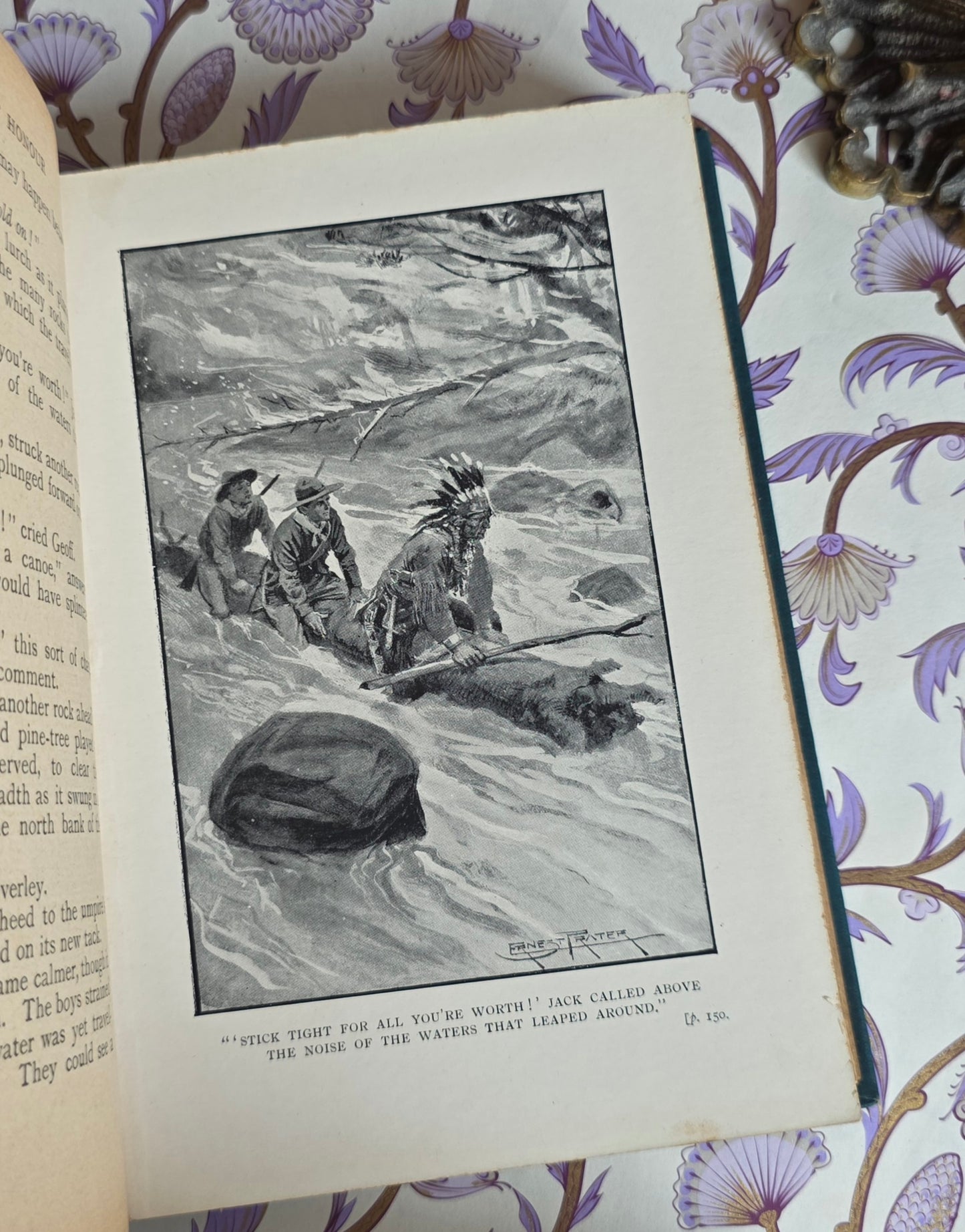 1910 The Call of Honour - A Tale of Adventure in the Canadian Prairies - Antique Illustrated Book