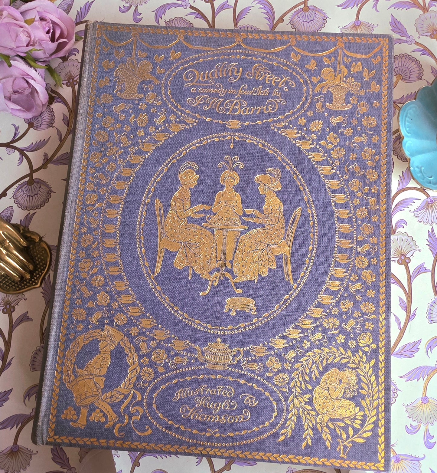 1913 Quality Street by JM Barrie - Illustrated Antique Book