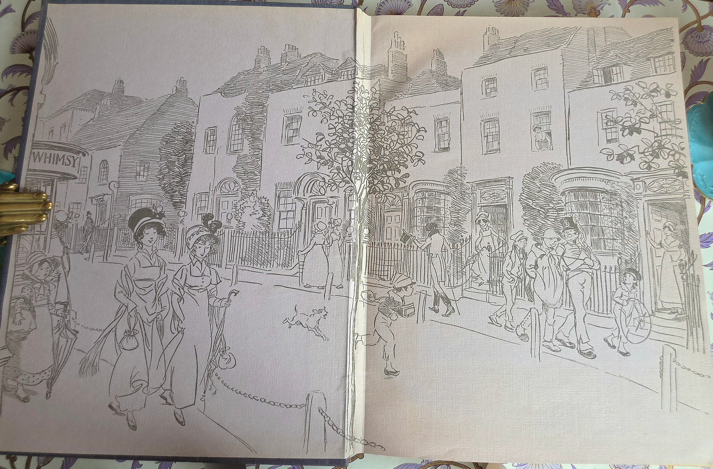1913 Quality Street by JM Barrie - Illustrated Antique Book