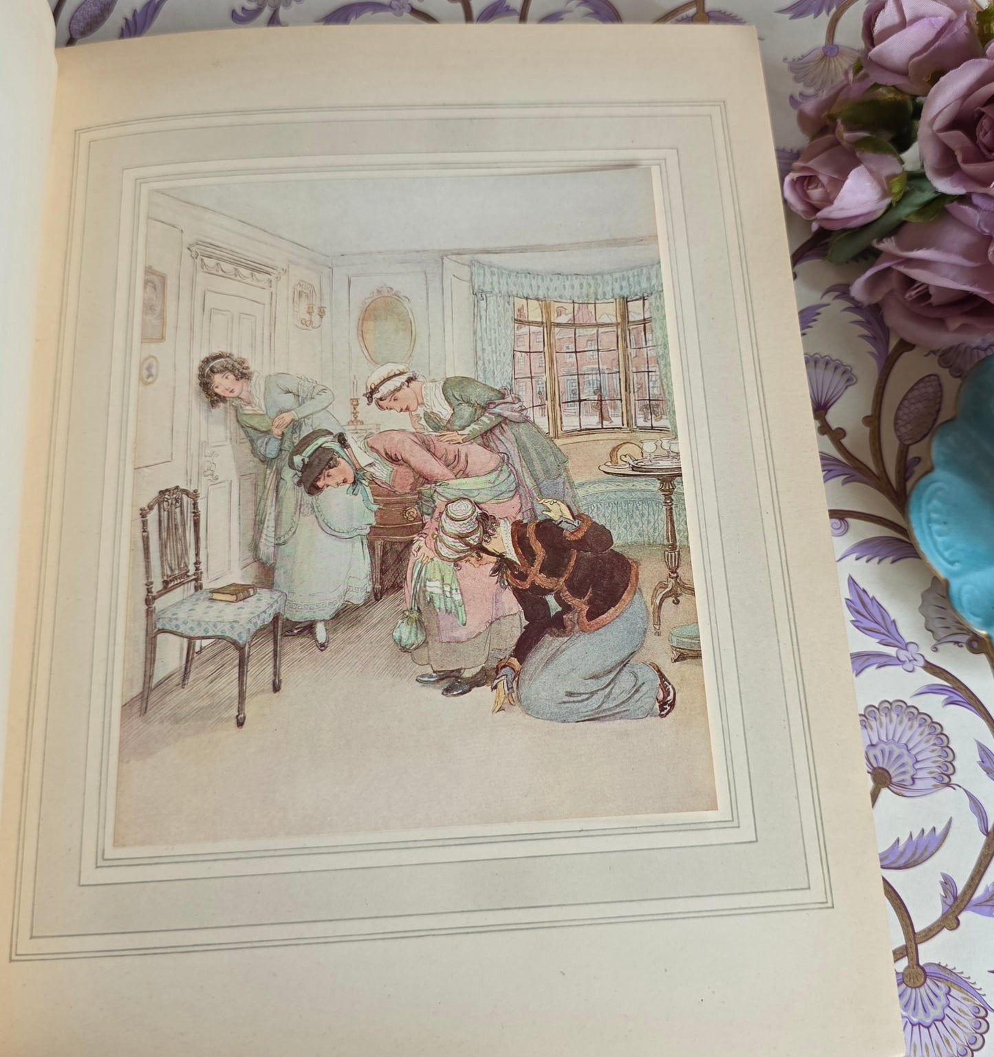 1913 Quality Street by JM Barrie - Illustrated Antique Book