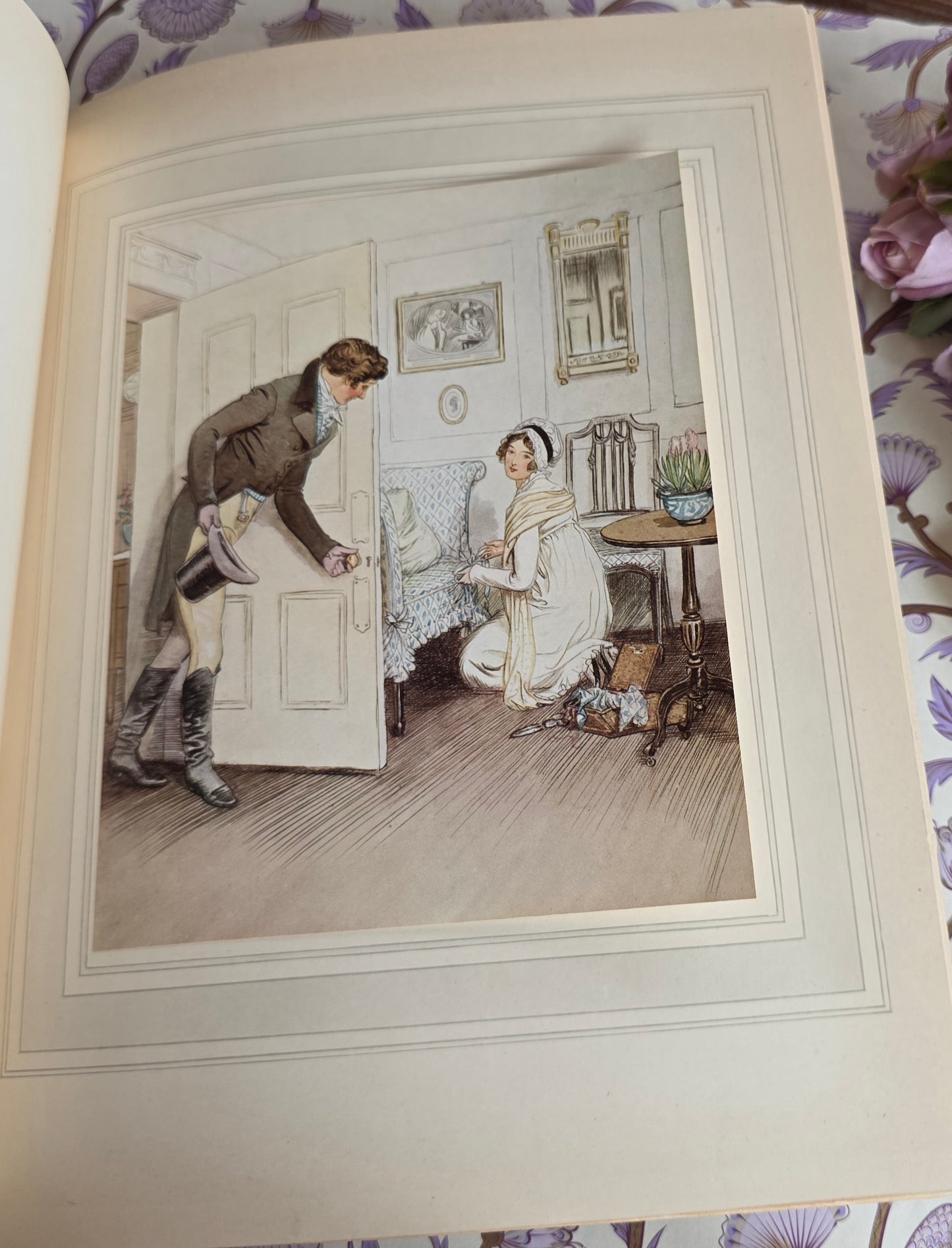 1913 Quality Street by JM Barrie - Illustrated Antique Book