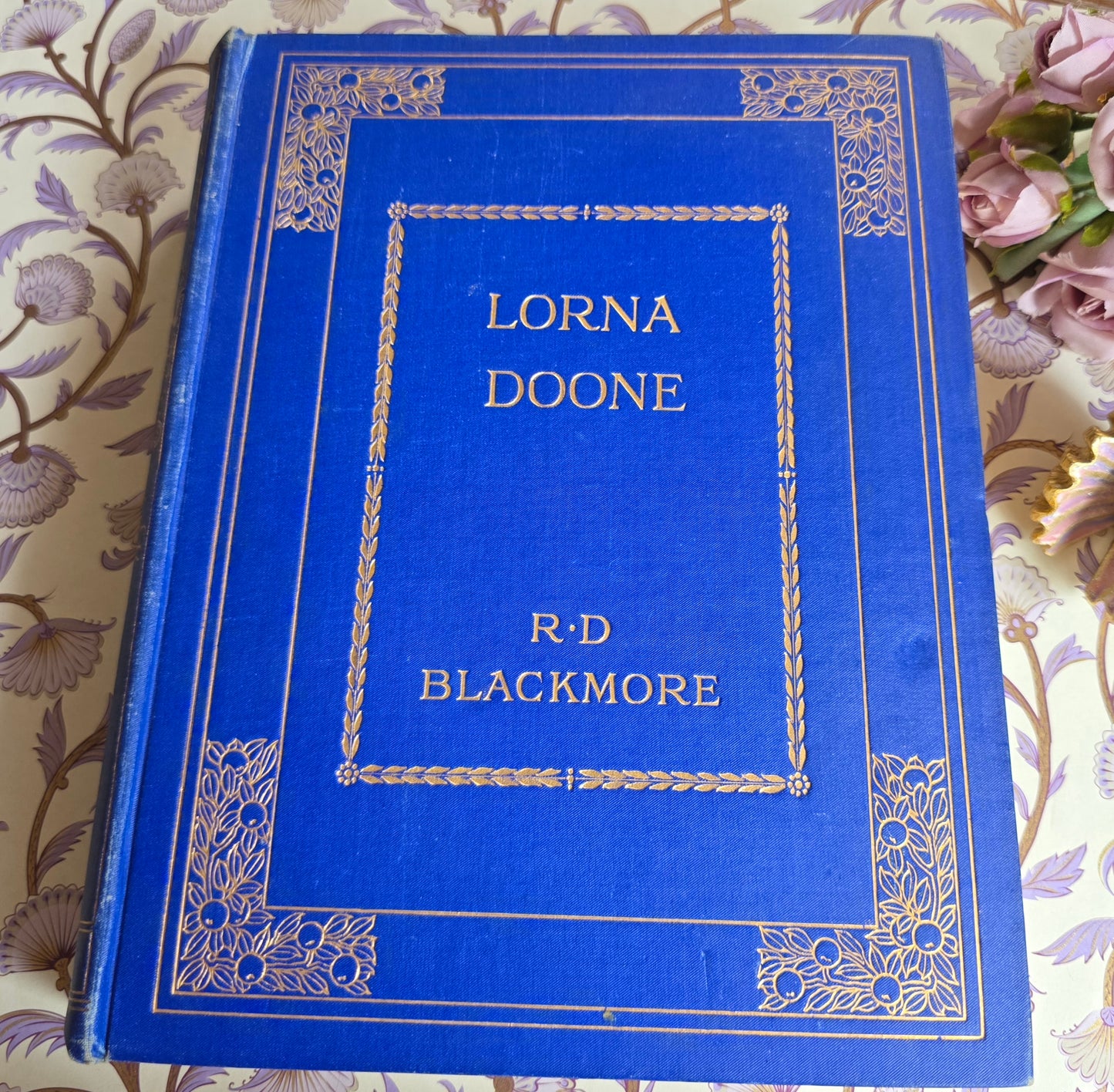 1930 Lorna Doone by RD Blackmore - Large Illustrated Antique Book