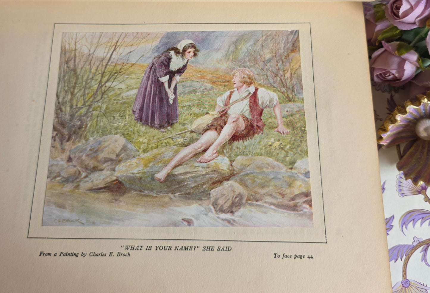 1930 Lorna Doone by RD Blackmore - Large Illustrated Antique Book