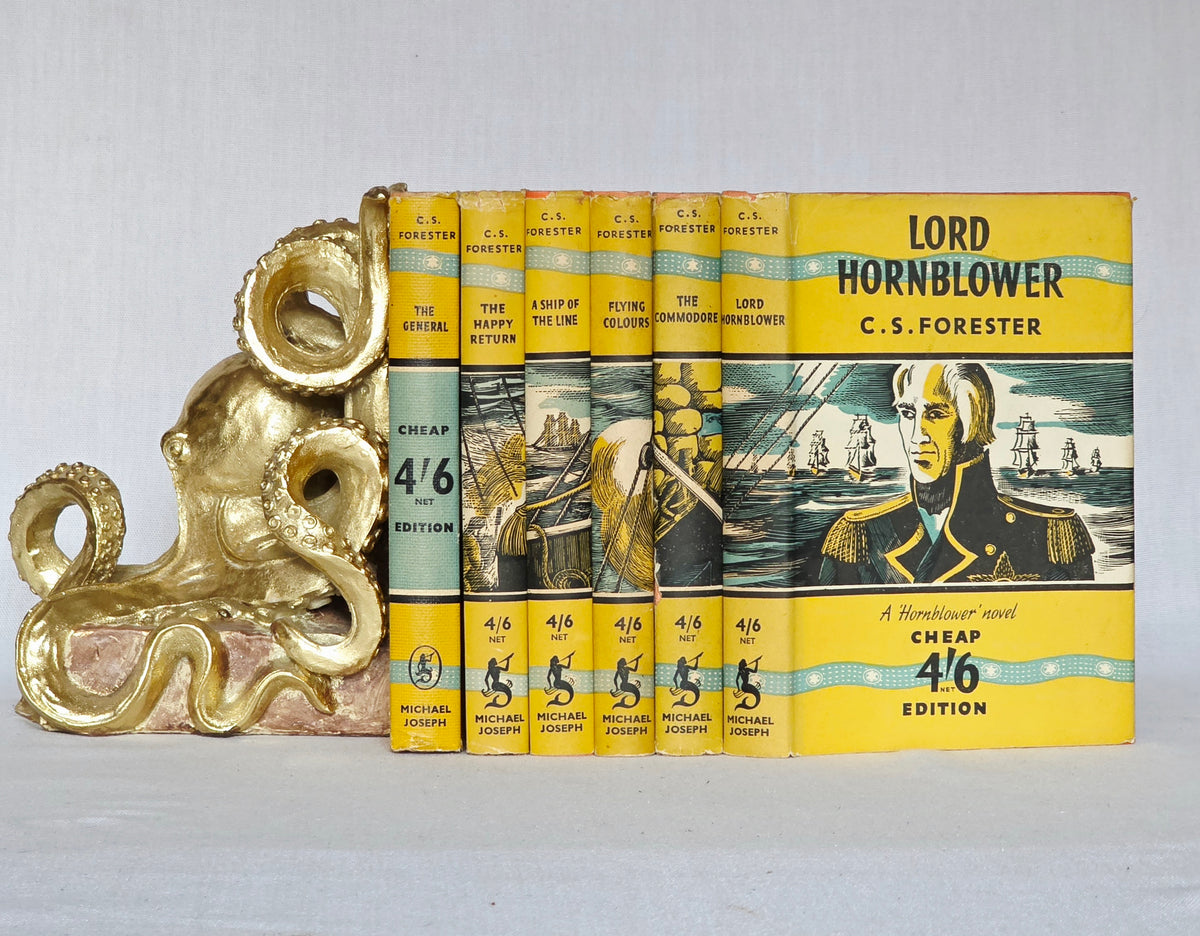 1949-1950 Six C.S.Forester Vintage Books - Hornblower and The General