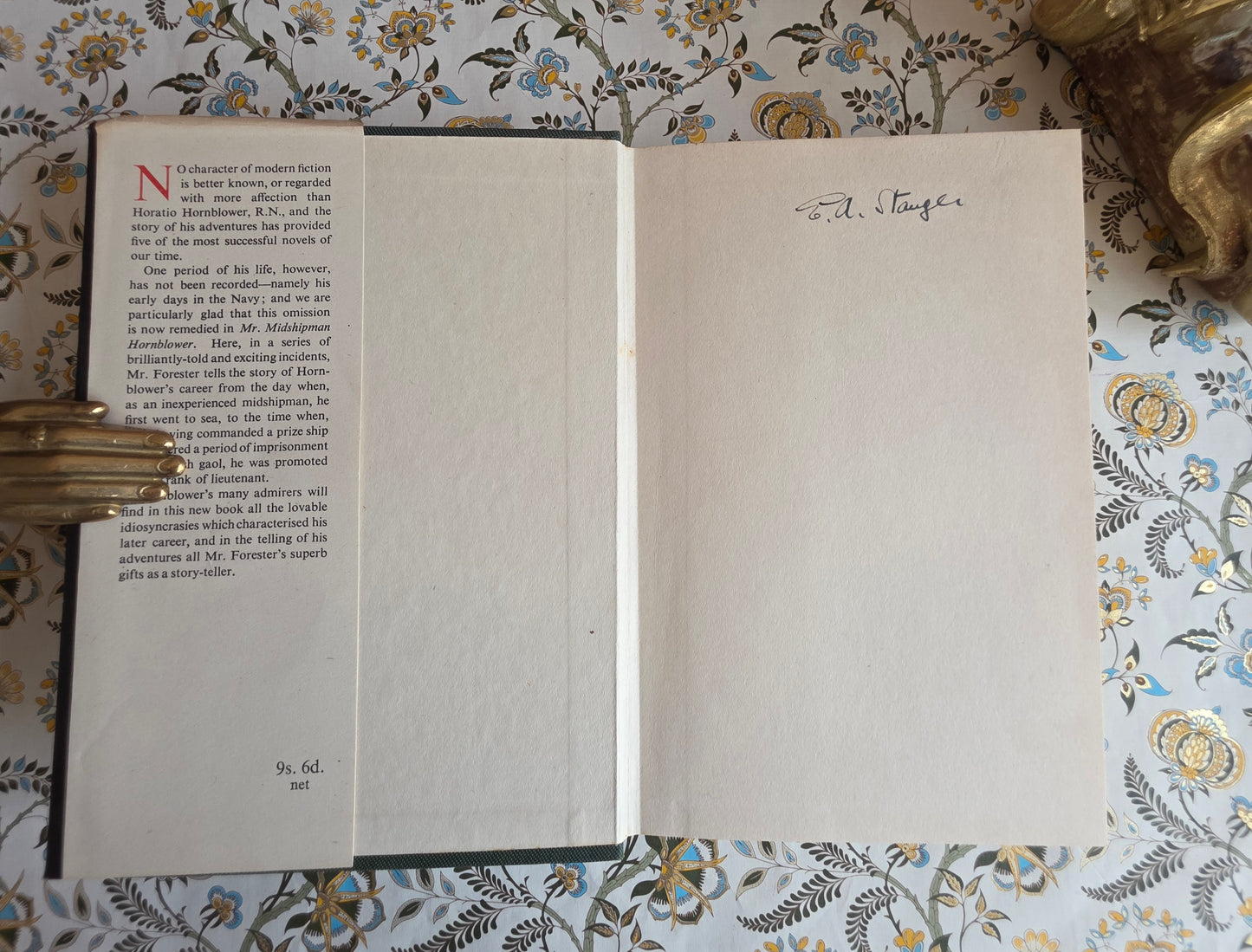 1950 1st Edition - Mr Midshipman Hornblower by C.S. Forester - Vintage Book