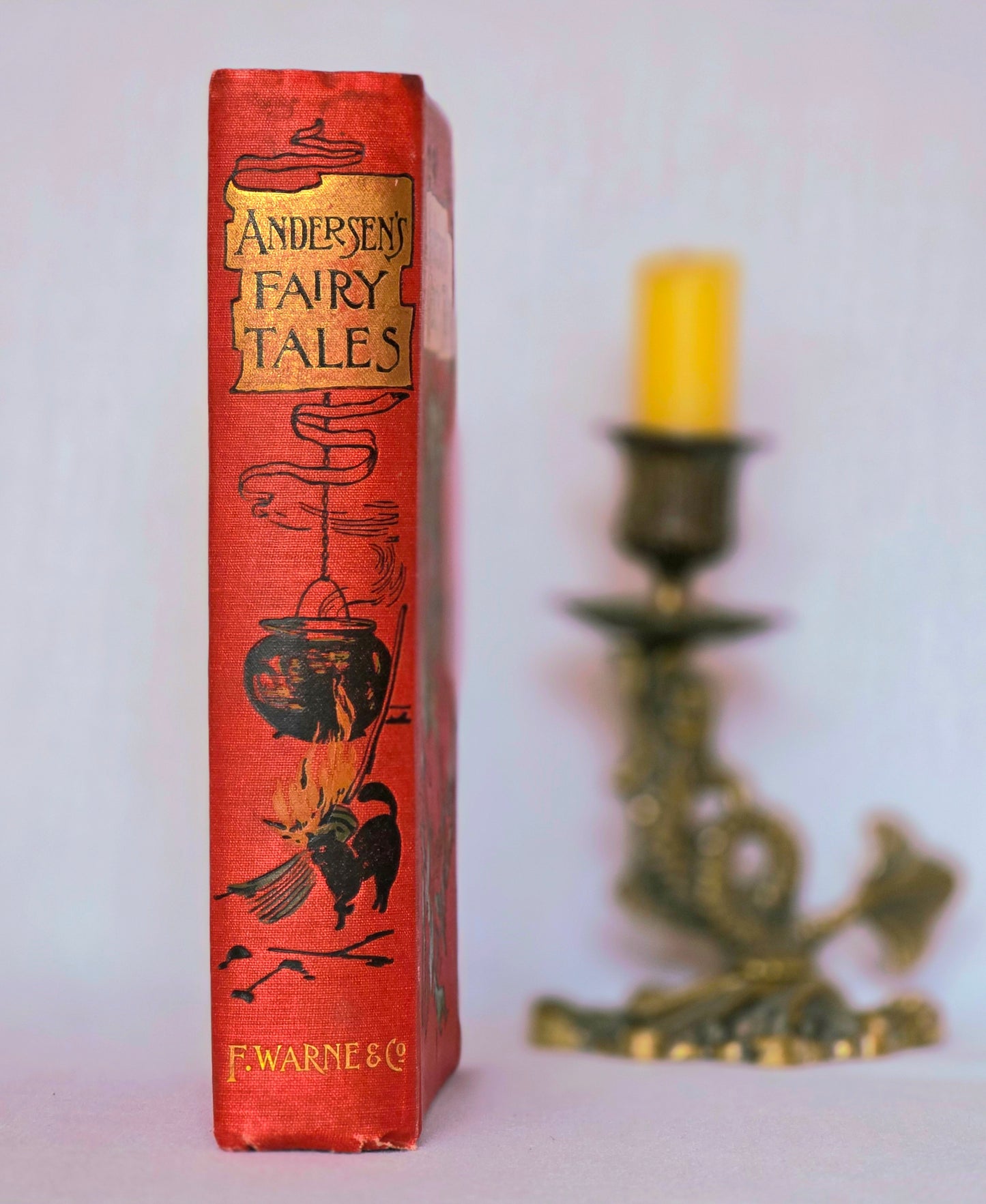 c1915 Hans Andersen's Fairy Tales - Illustrated Antique Book
