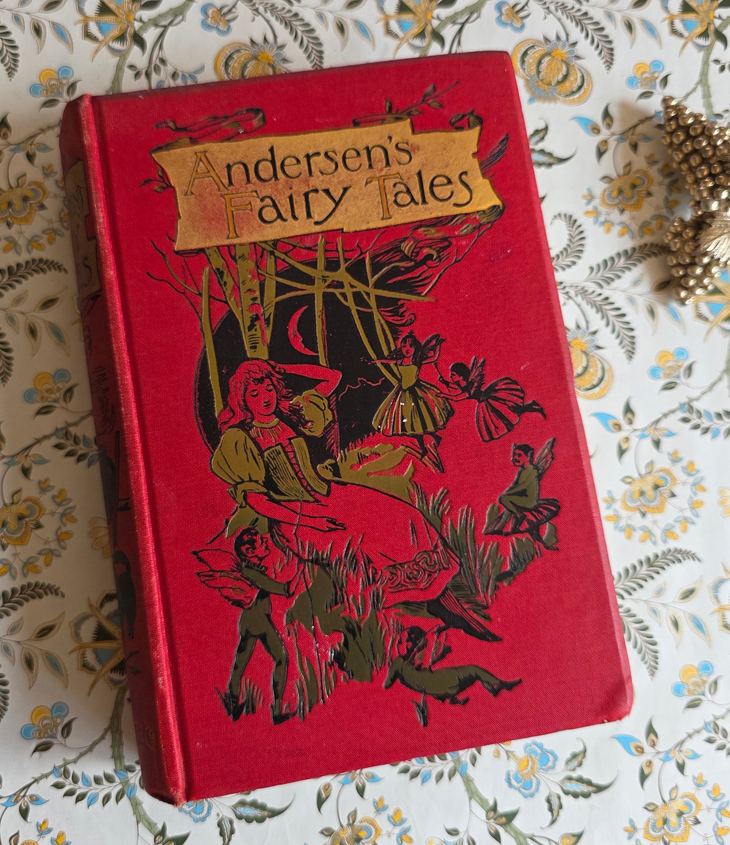 c1915 Hans Andersen's Fairy Tales - Illustrated Antique Book