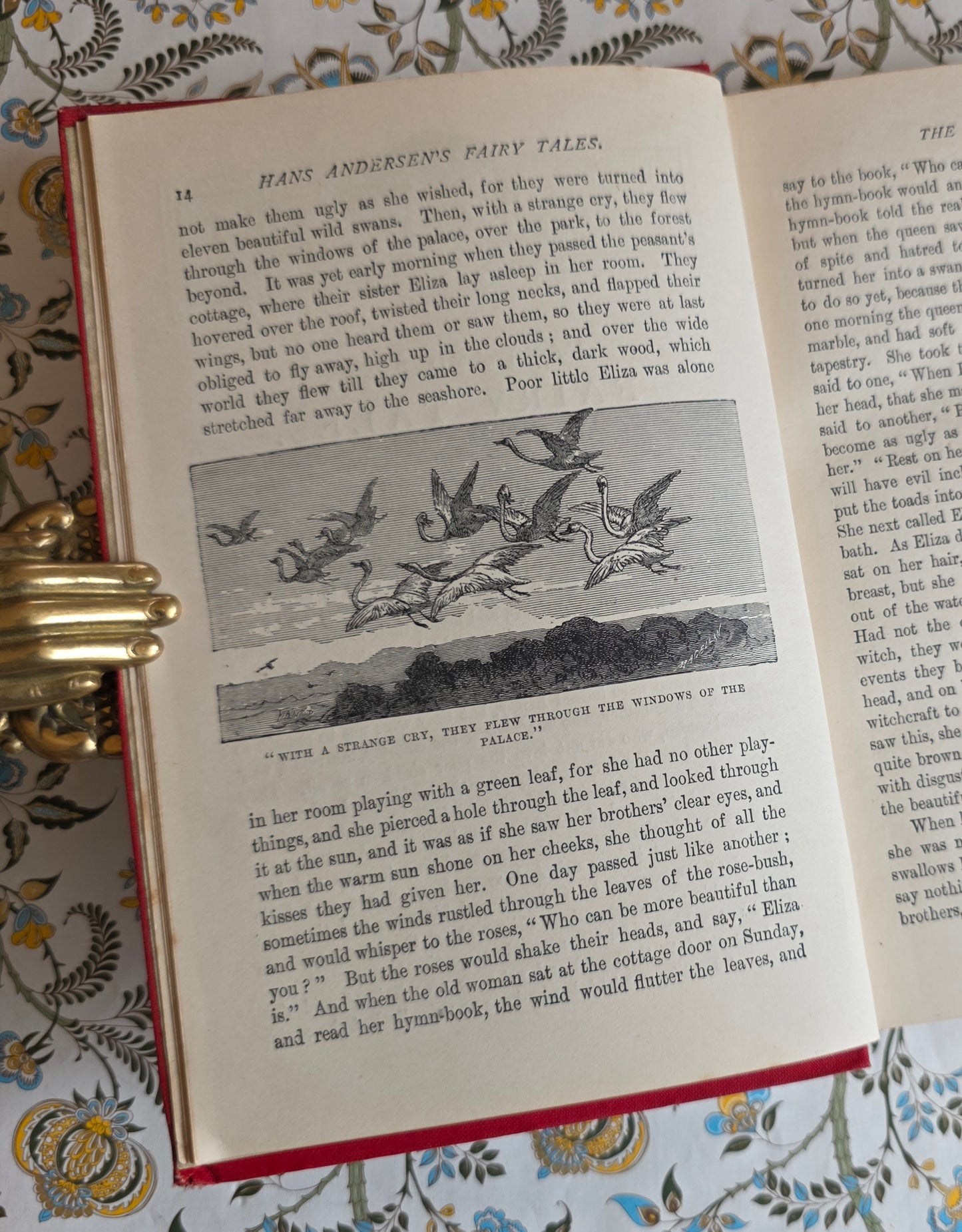 c1915 Hans Andersen's Fairy Tales - Illustrated Antique Book