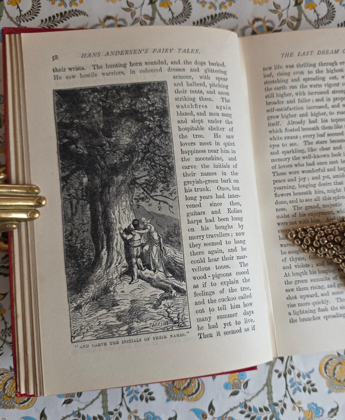 c1915 Hans Andersen's Fairy Tales - Illustrated Antique Book