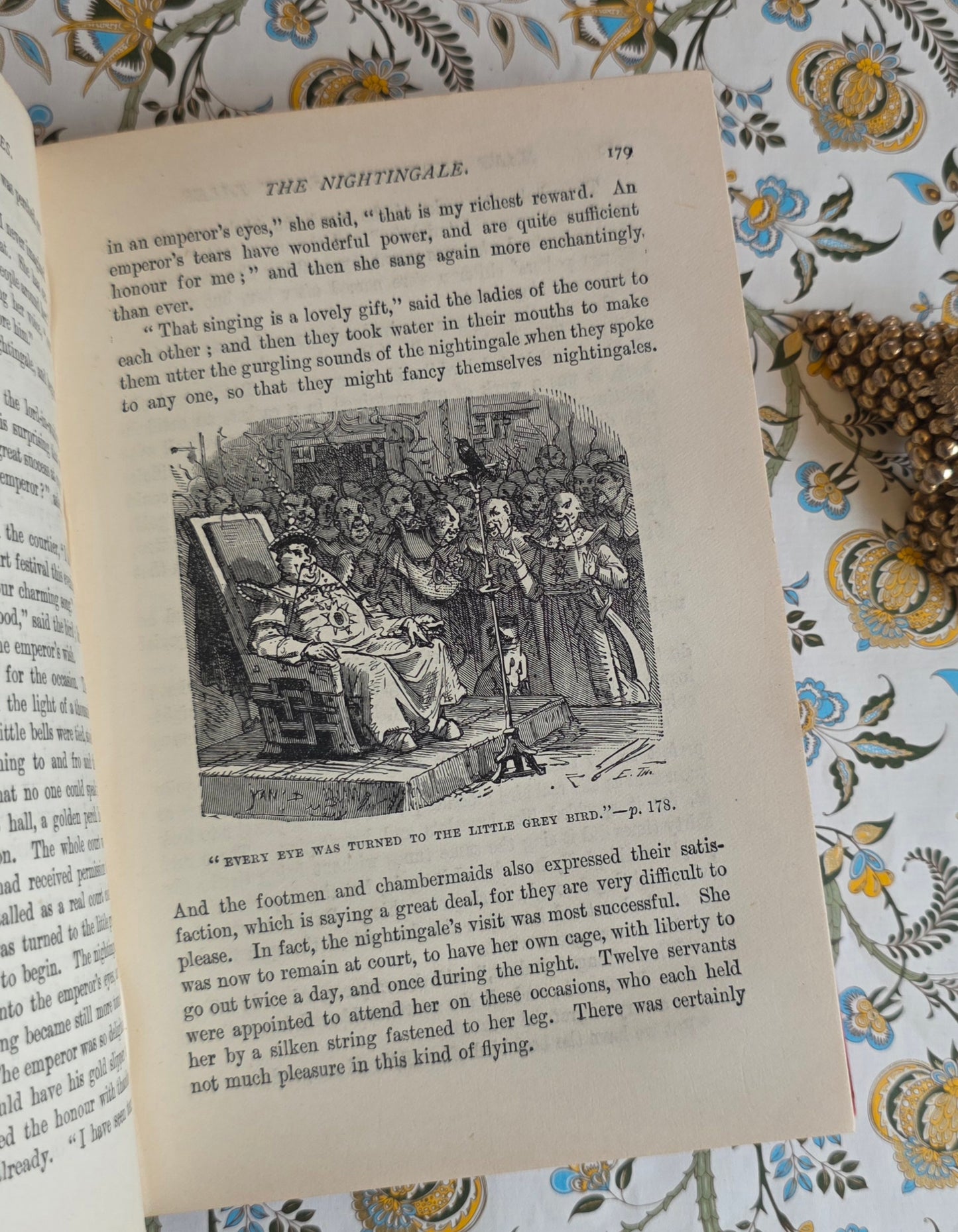 c1915 Hans Andersen's Fairy Tales - Illustrated Antique Book