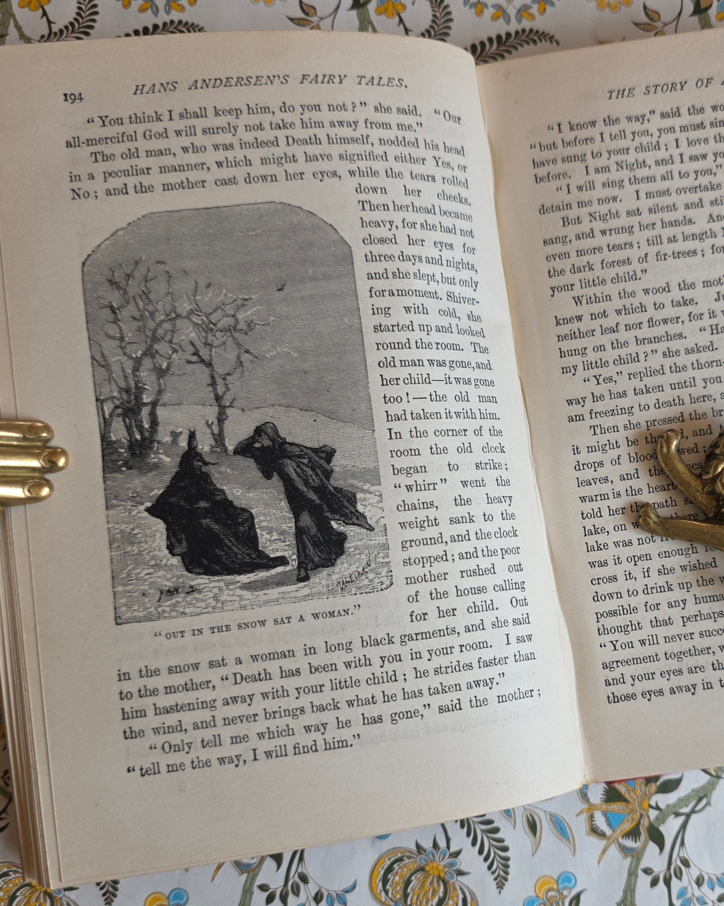 c1915 Hans Andersen's Fairy Tales - Illustrated Antique Book