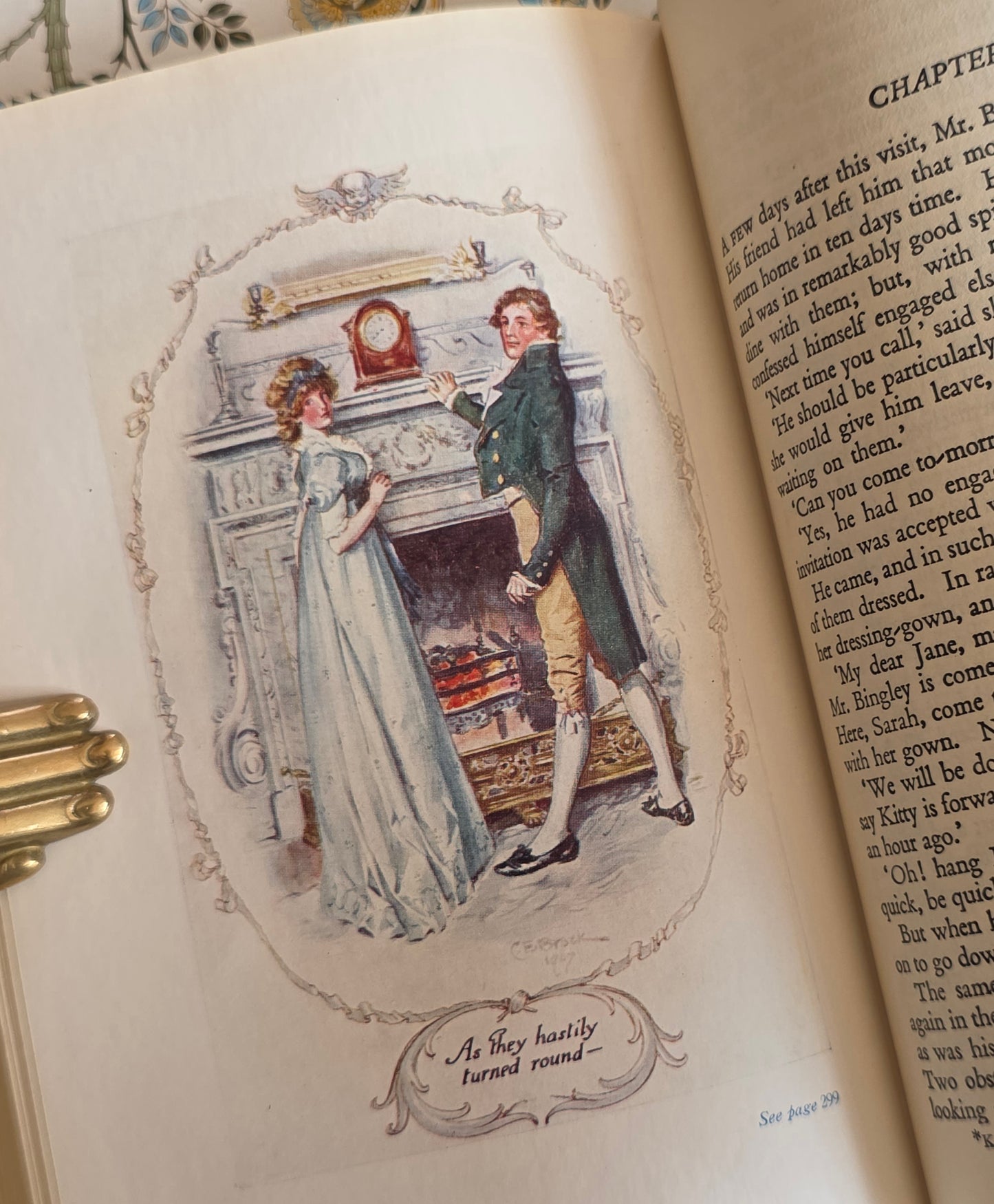 1950s Complete Set of The Novels of Jane Austen - Illustrated Vintage Books