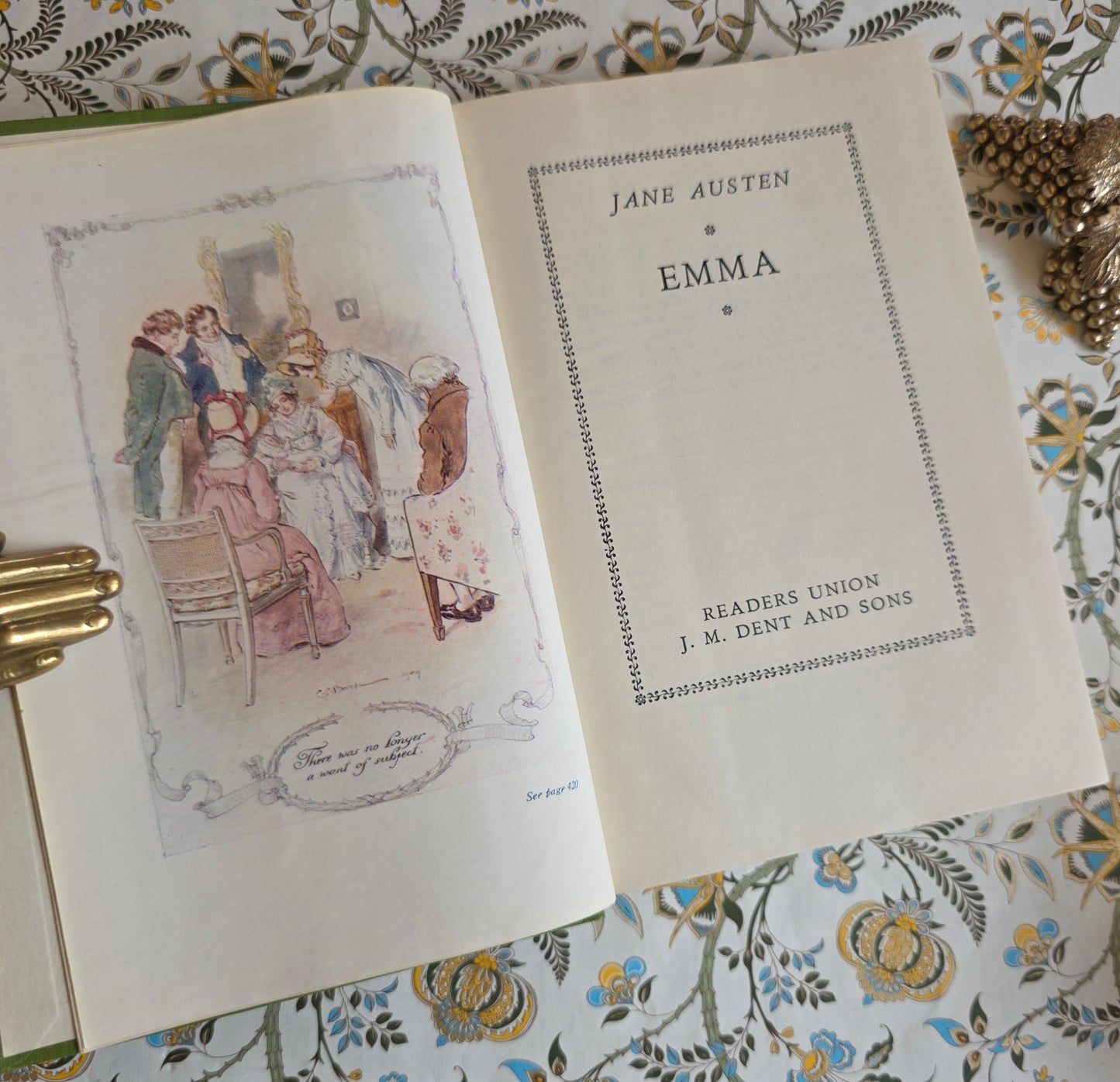 1950s Complete Set of The Novels of Jane Austen - Illustrated Vintage Books