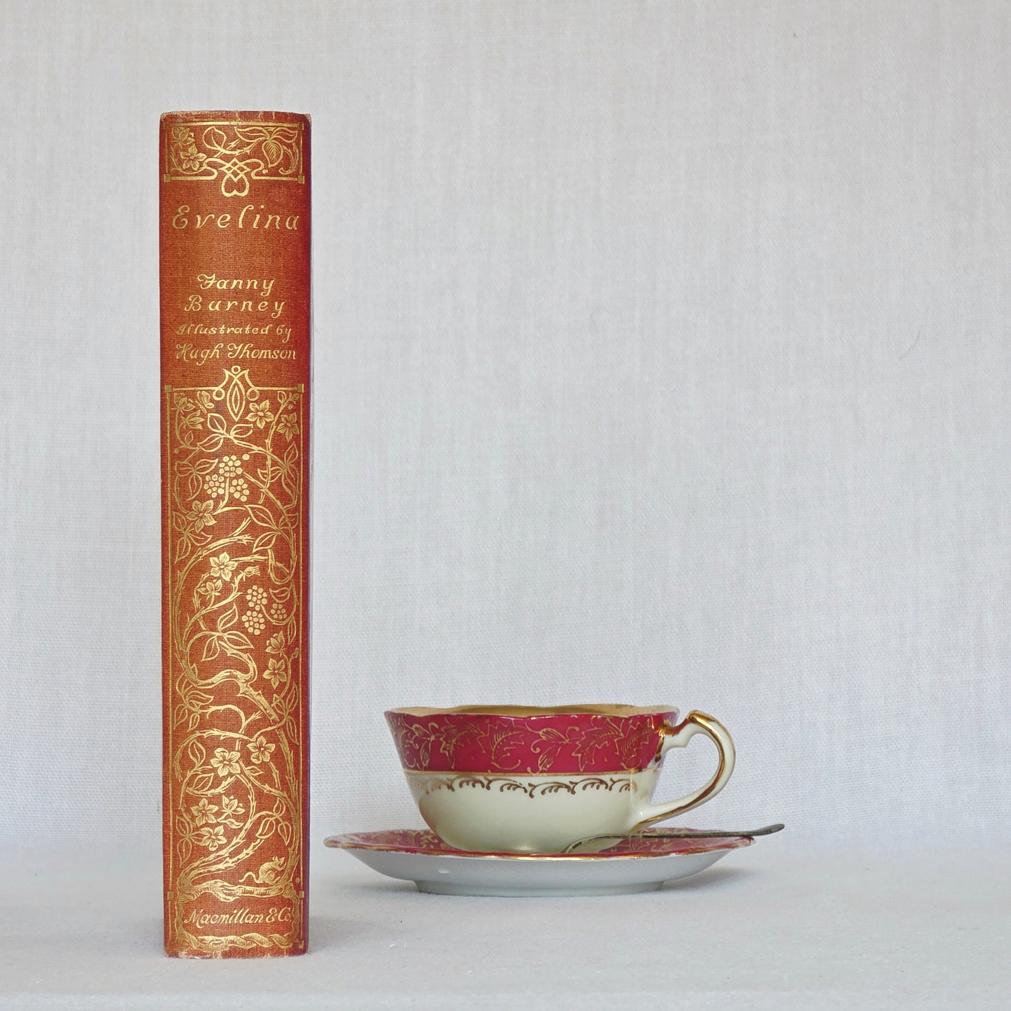 1925 Evelina by Fanny Burney - Illustrated Antique Book