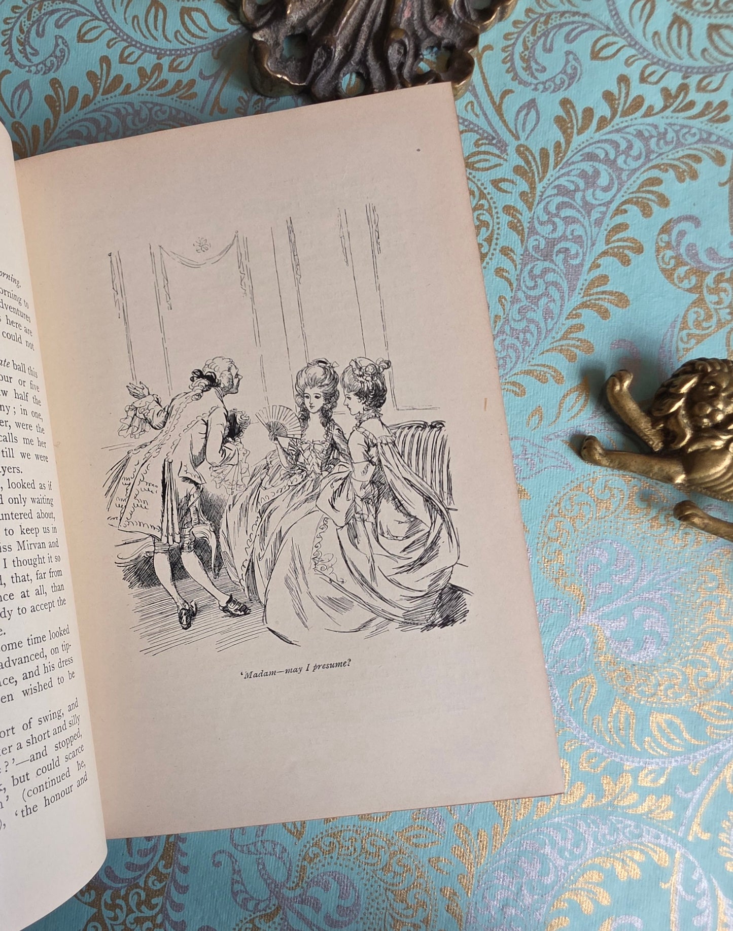 1925 Evelina by Fanny Burney - Illustrated Antique Book