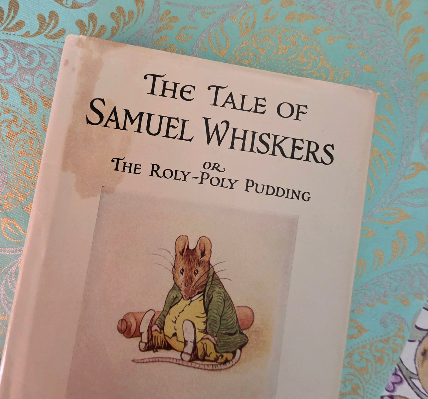 1960s Peter Rabbit's Bookshelf - Complete Set of Vintage Books Plus Original Shelf