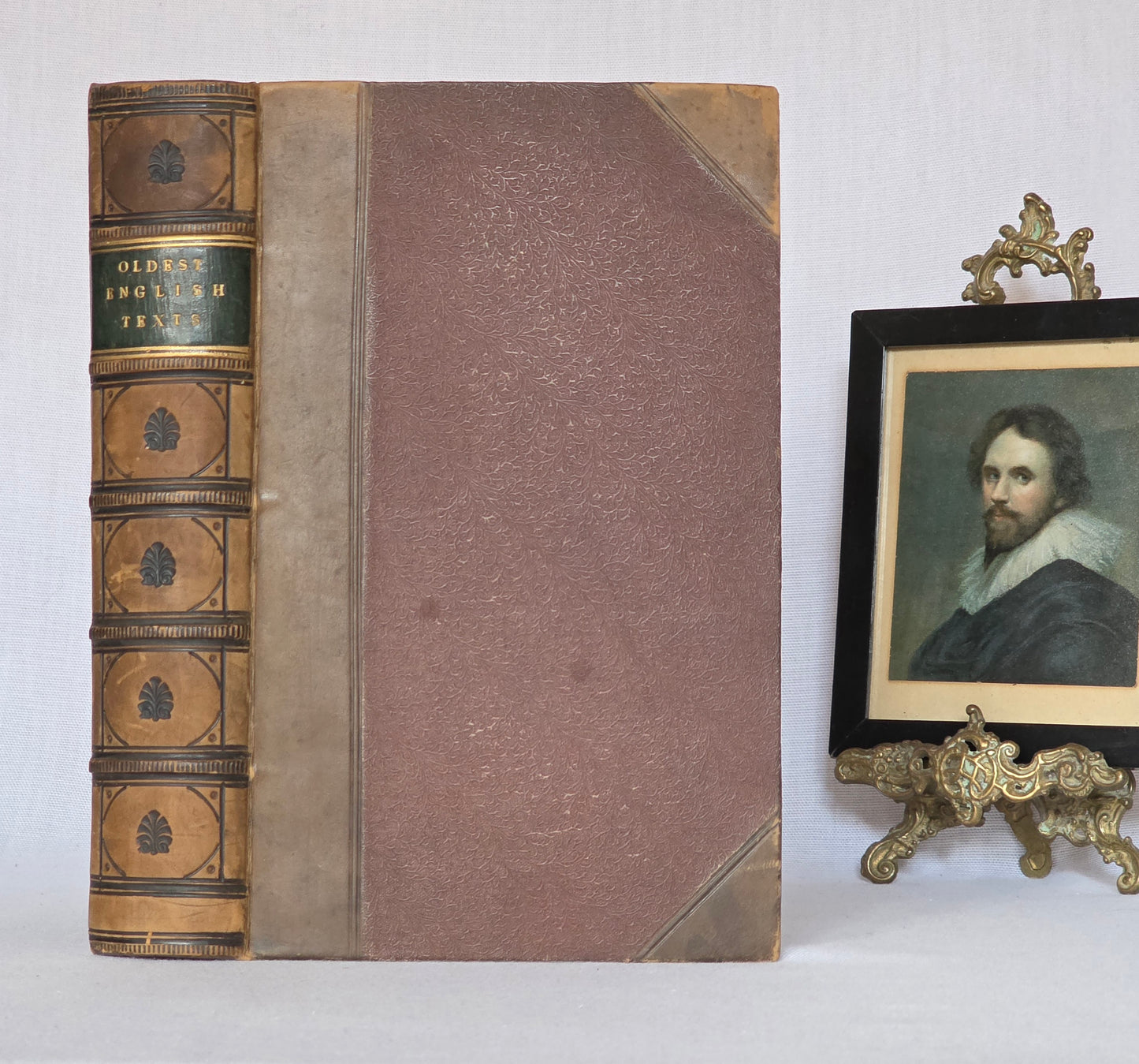 1885 The Oldest English Texts by Henry Sweet - Antique Book