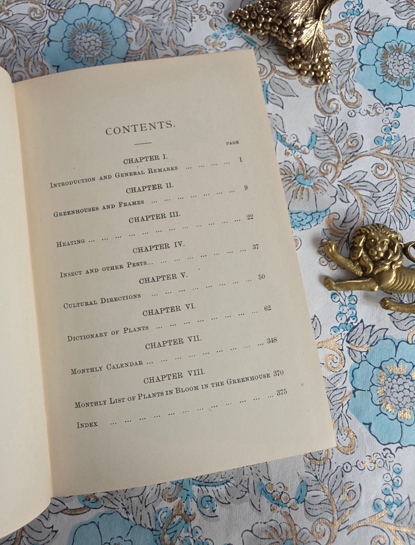 1900 Greenhouse Management For Amateurs by WJ May - Illustrated Antique Book