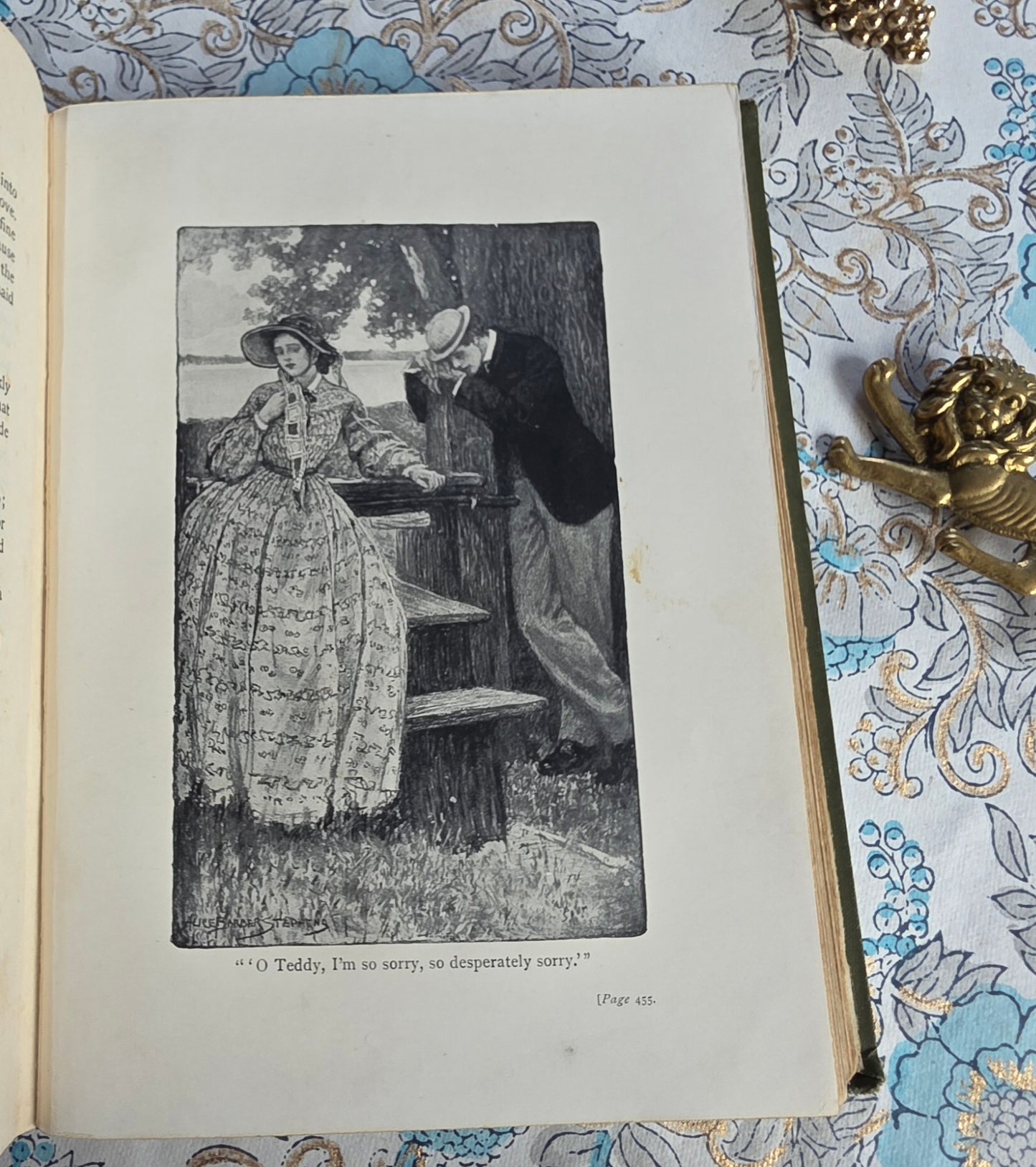 c1900 Little Women or Meg, Jo, Beth and Amy by Louisa May Alcott - Illustrated Antique Book
