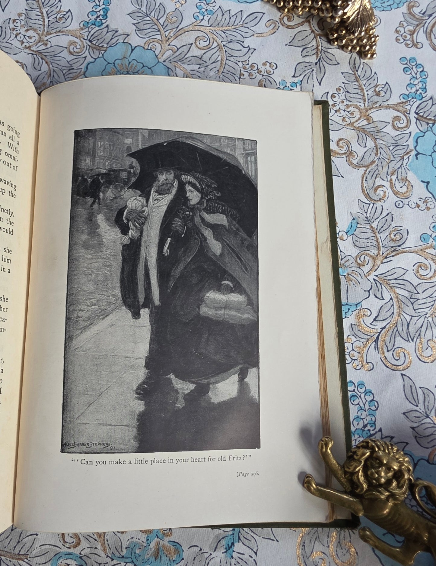 c1900 Little Women or Meg, Jo, Beth and Amy by Louisa May Alcott - Illustrated Antique Book