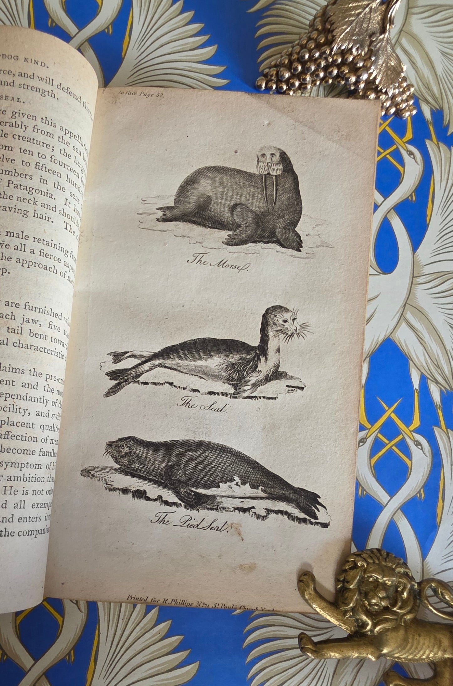 1806 The Elements of Natural History By William Mavor - Illustrated Antique Book