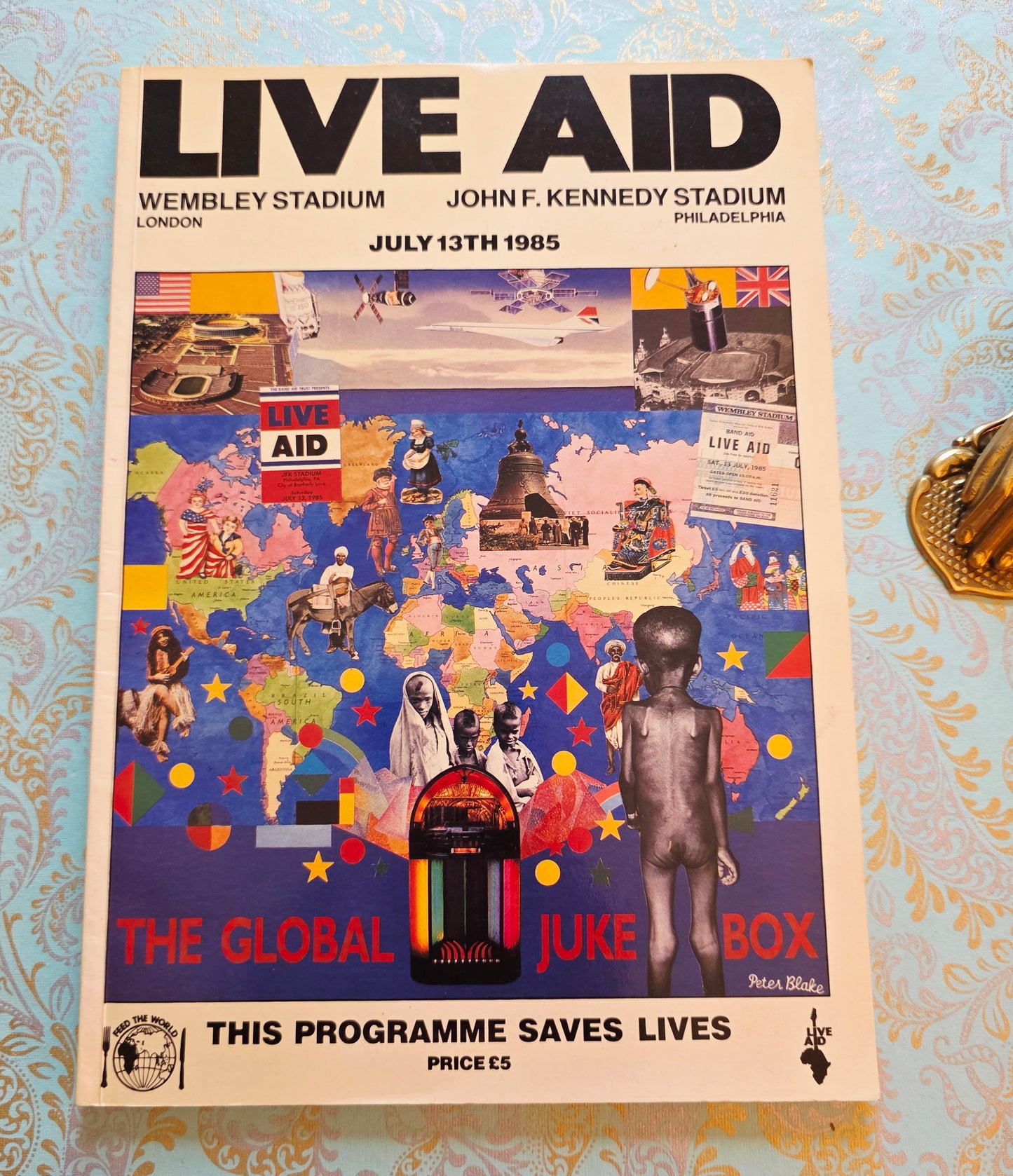 1985 Live Aid Souvenir Programme - Excellent Condition