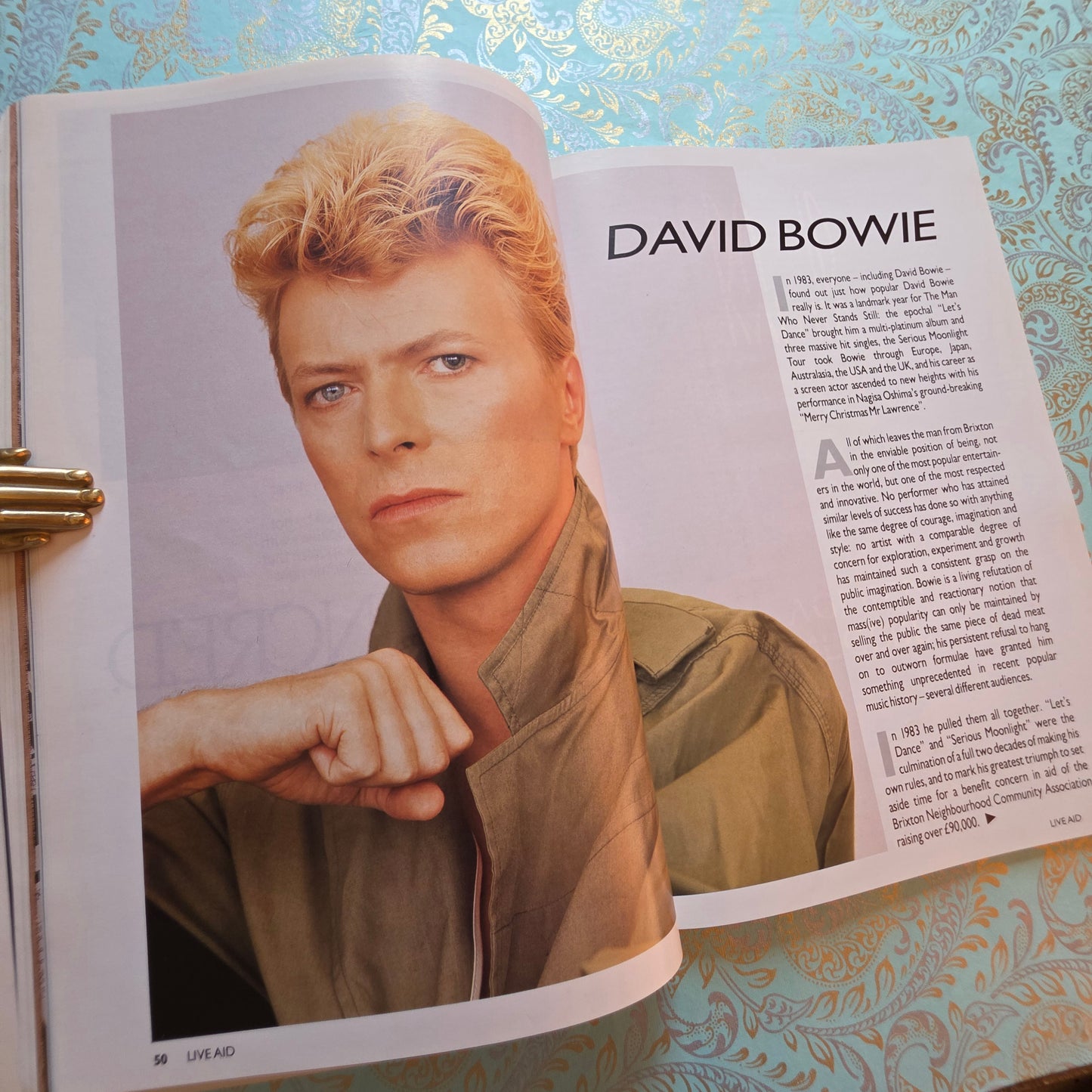 1985 Live Aid Souvenir Programme - Excellent Condition