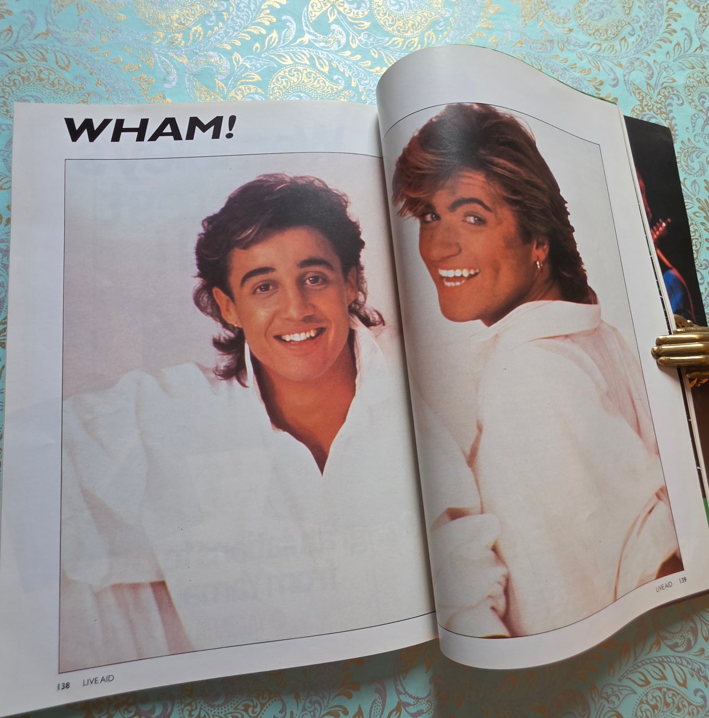 1985 Live Aid Souvenir Programme - Excellent Condition