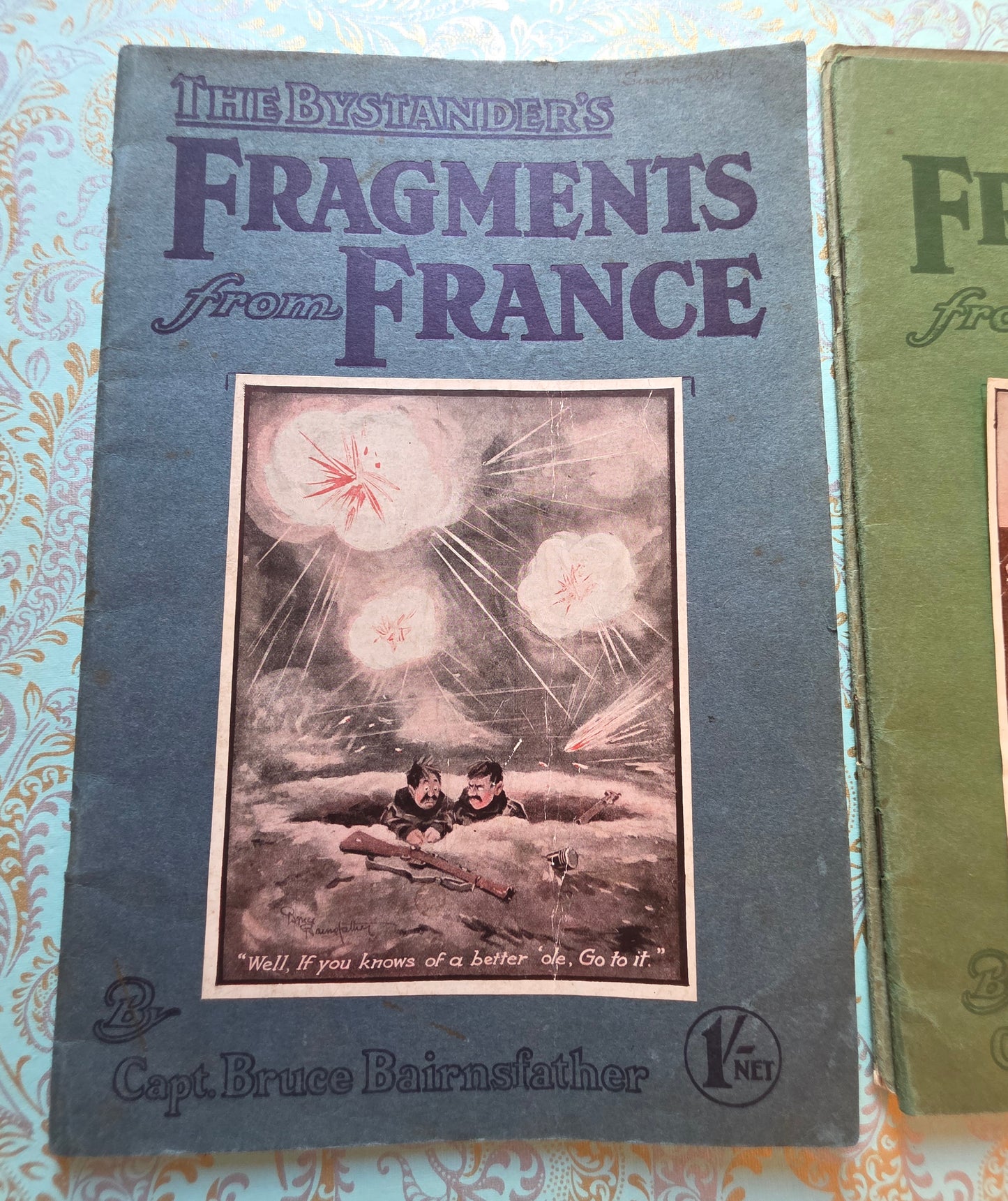 1916-1917 The Bystander's Fragments From France - Wartime Cartoon Humour