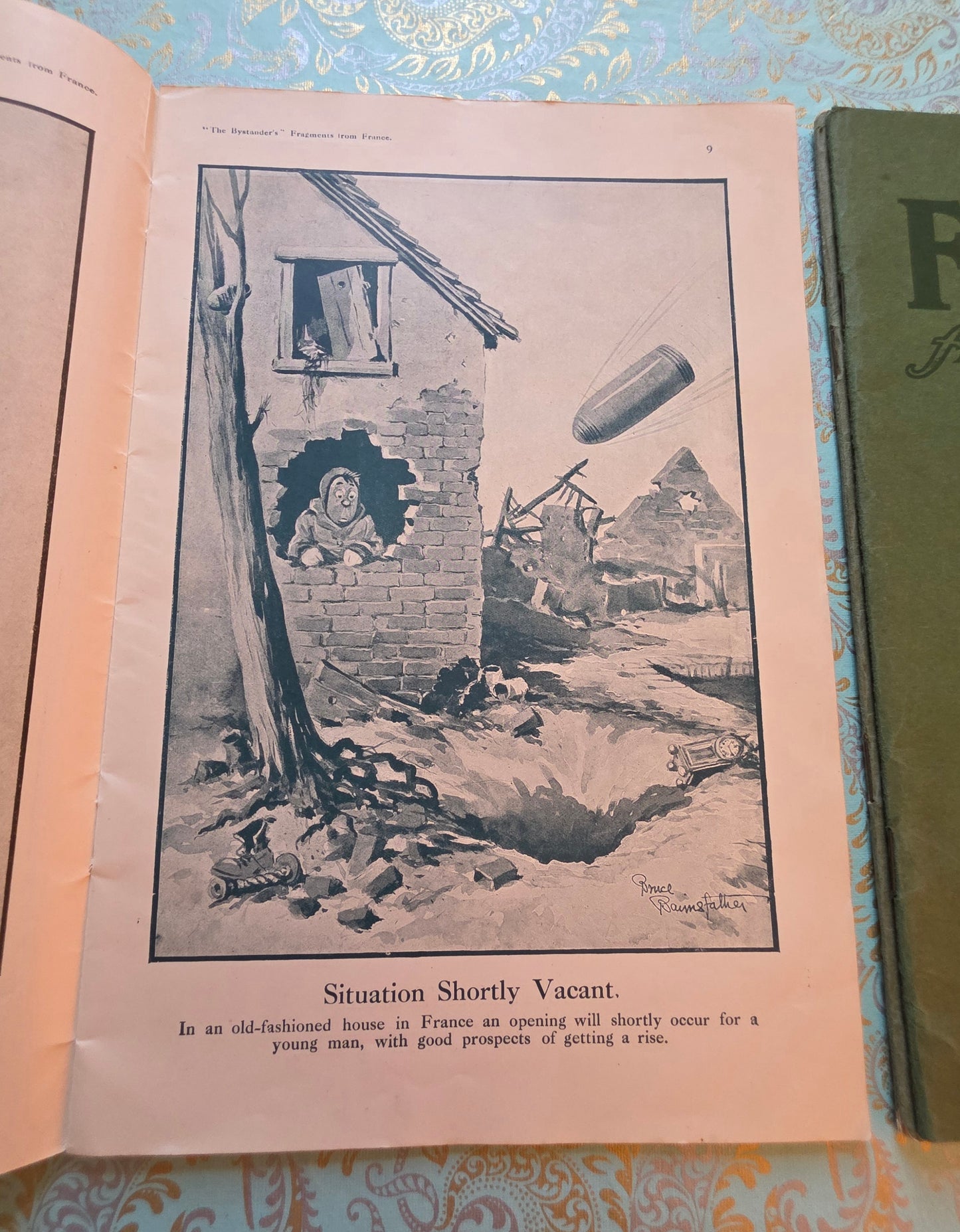 1916-1917 The Bystander's Fragments From France - Wartime Cartoon Humour