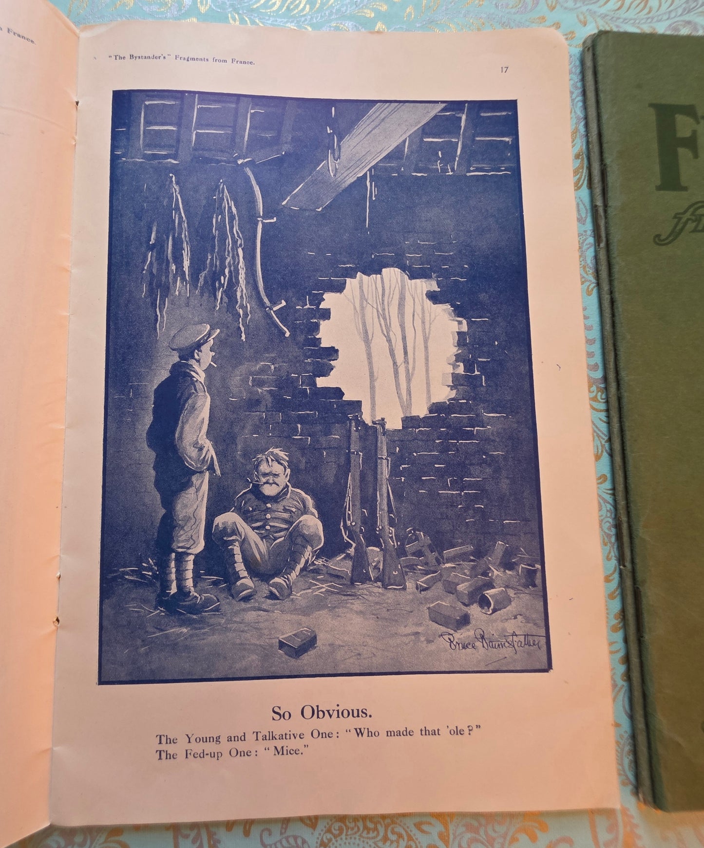 1916-1917 The Bystander's Fragments From France - Wartime Cartoon Humour