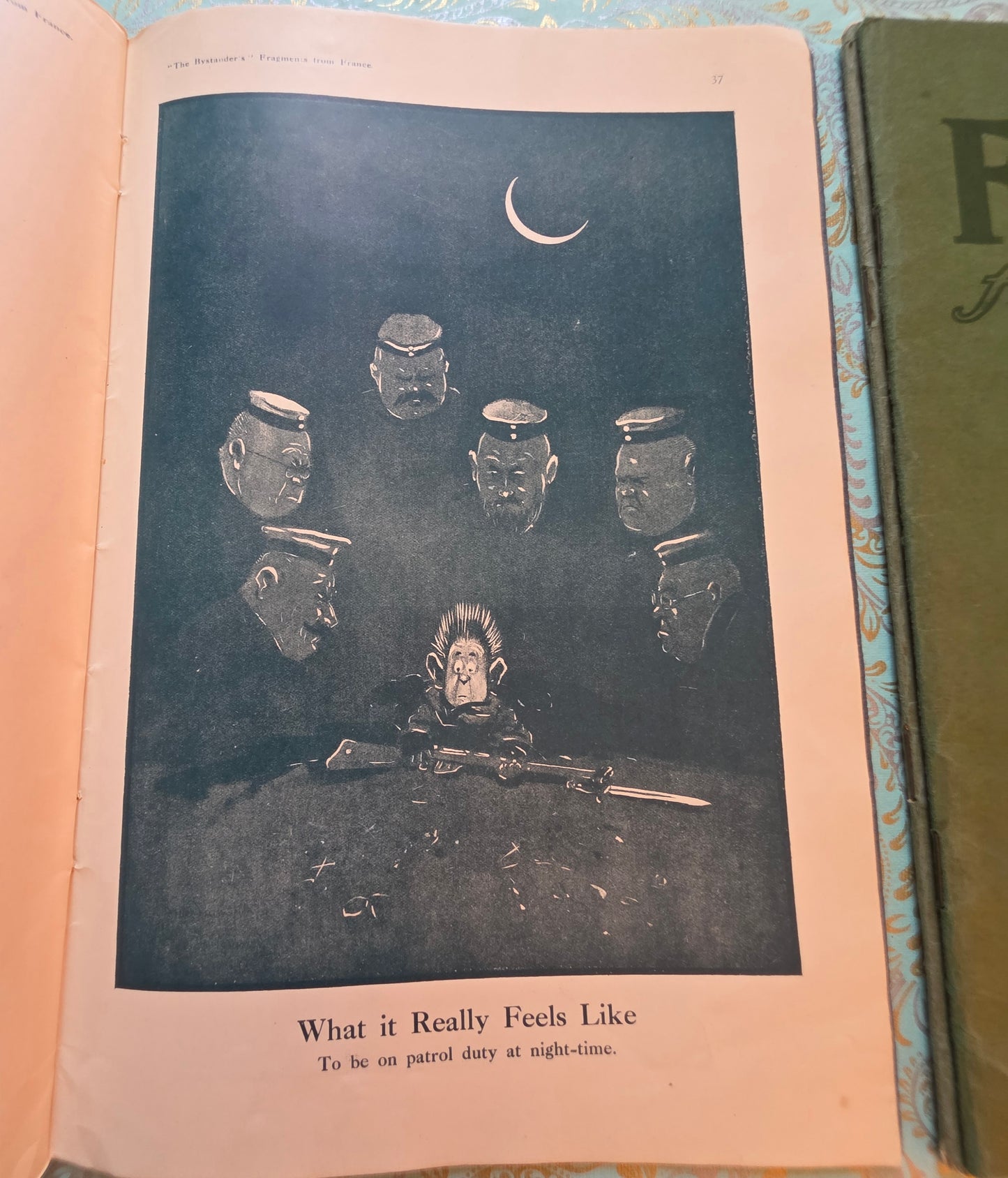 1916-1917 The Bystander's Fragments From France - Wartime Cartoon Humour