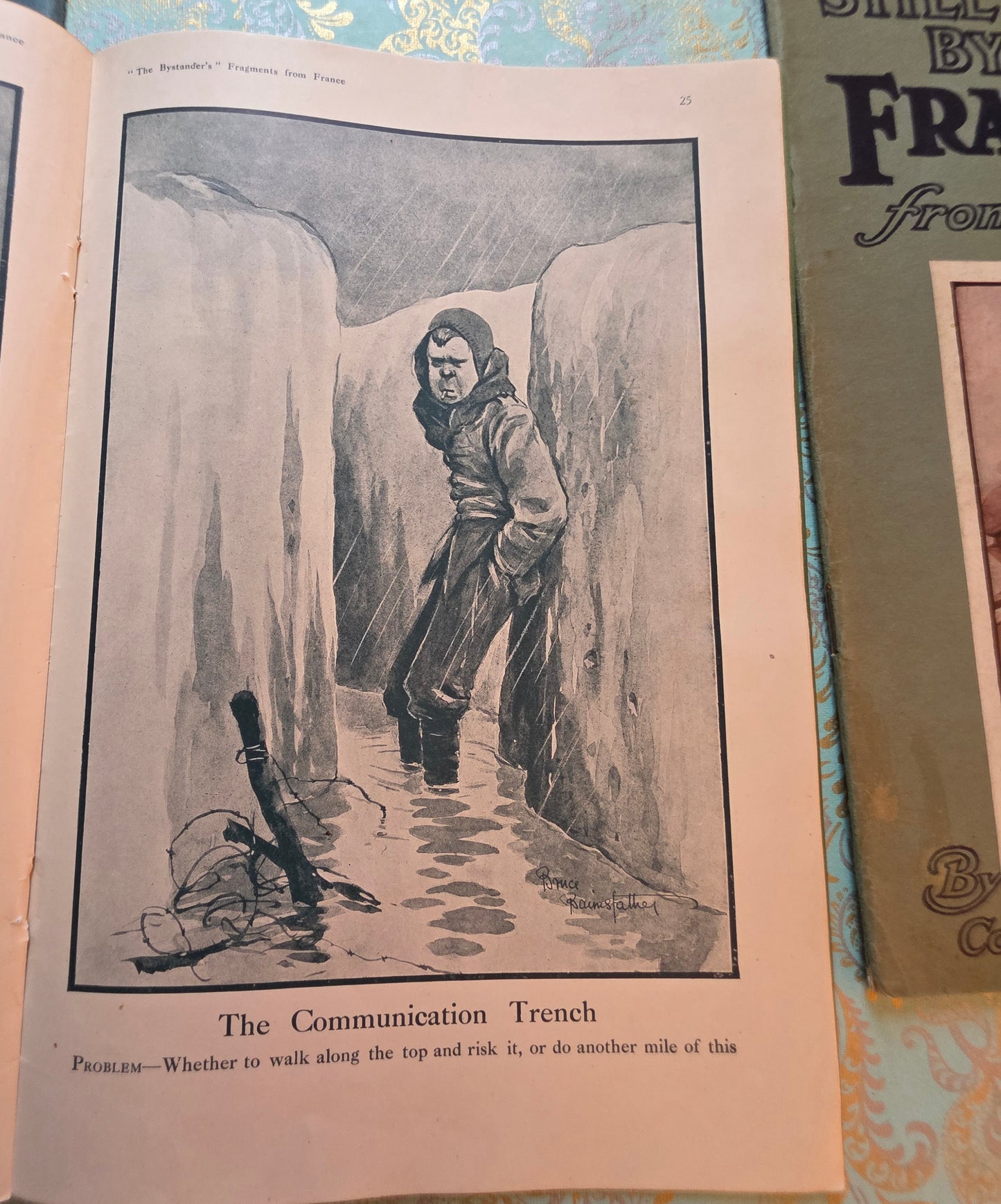 1916-1917 The Bystander's Fragments From France - Wartime Cartoon Humour