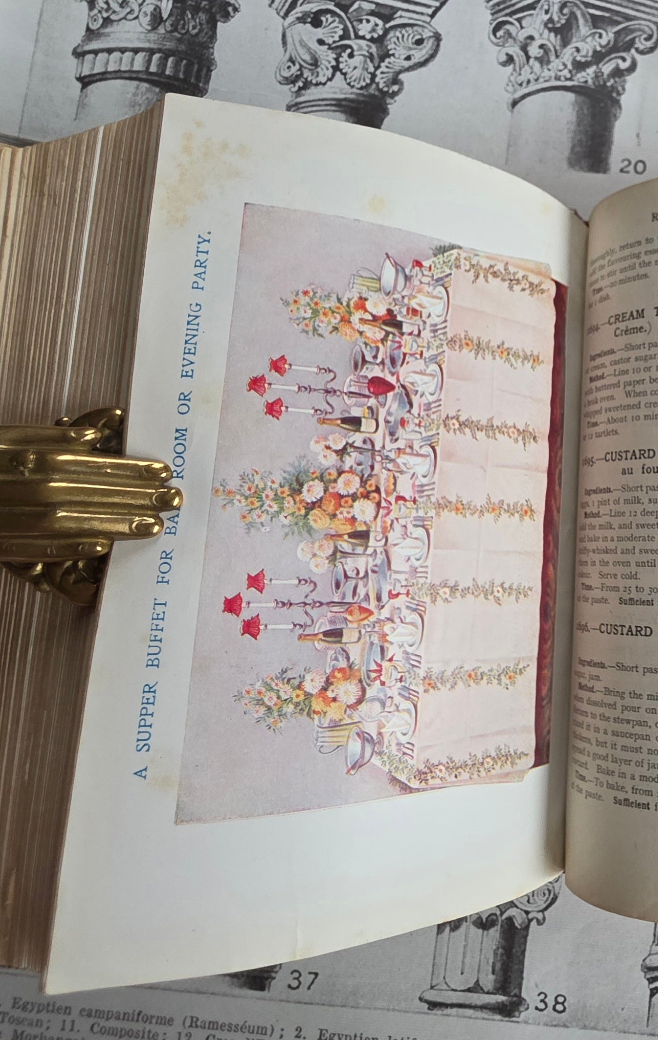 1906 Mrs Beeton's Book of Household Management - Large Illustrated Antique Book