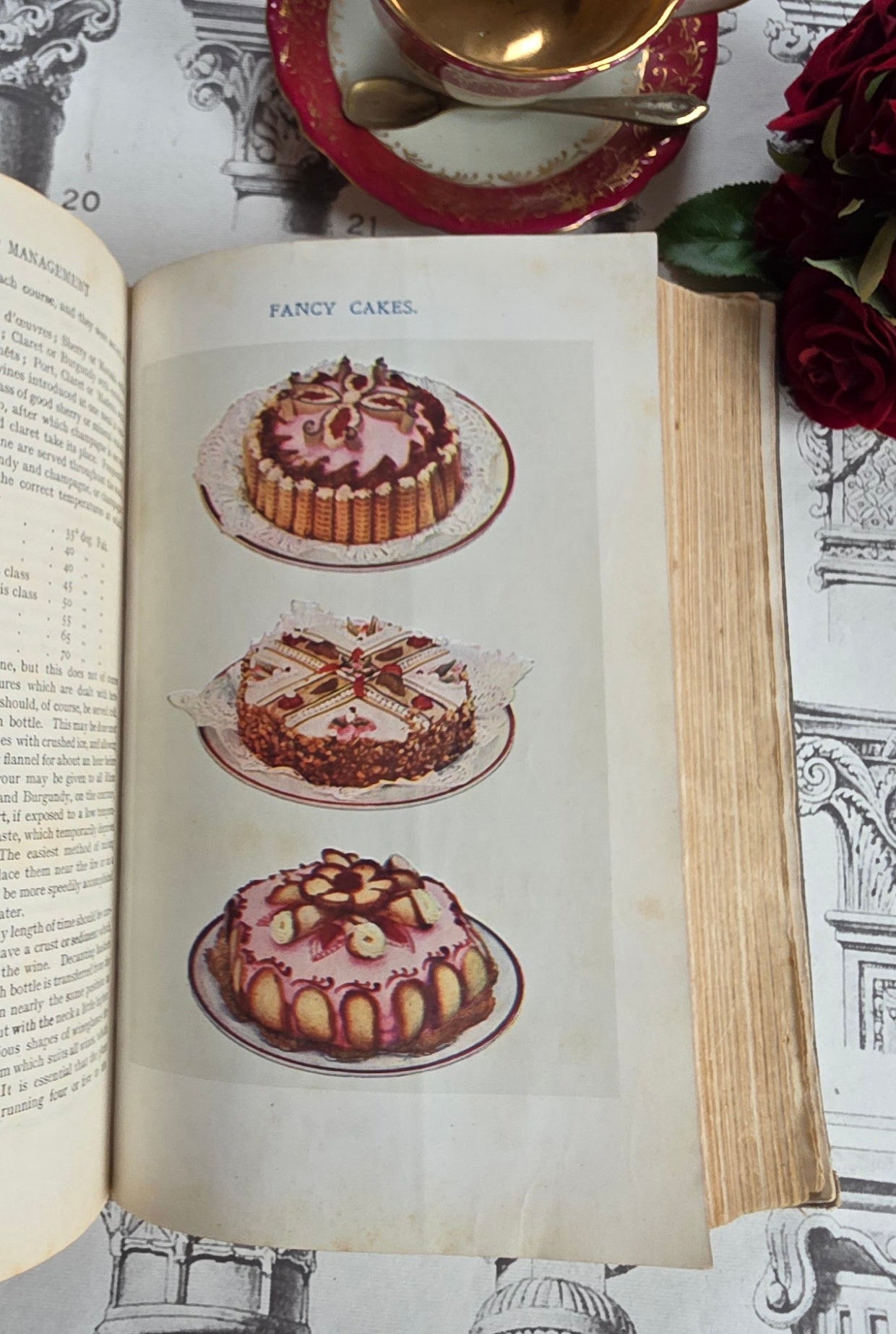 1906 Mrs Beeton's Book of Household Management - Large Illustrated Antique Book