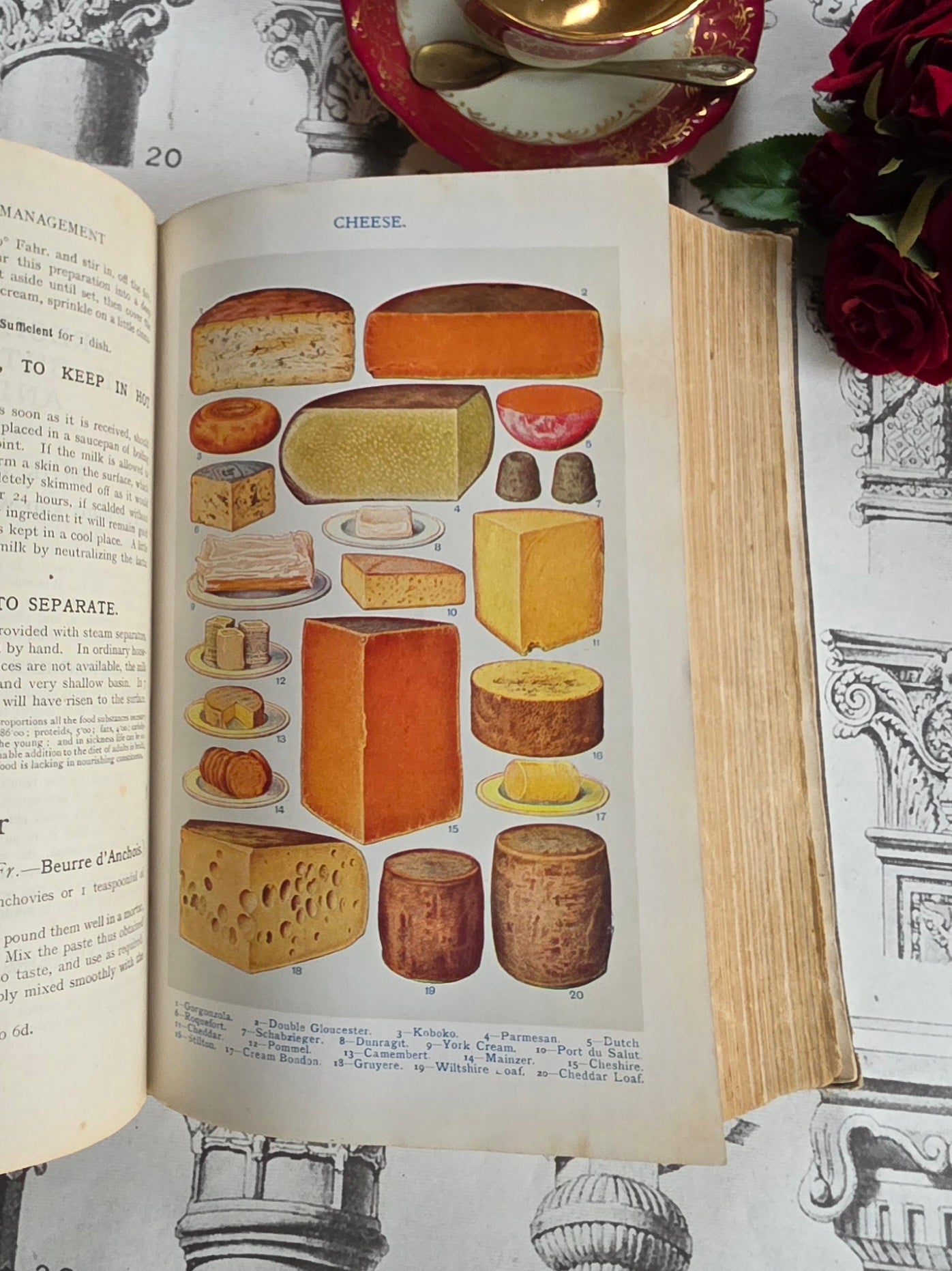 1906 Mrs Beeton's Book of Household Management - Large Illustrated Antique Book