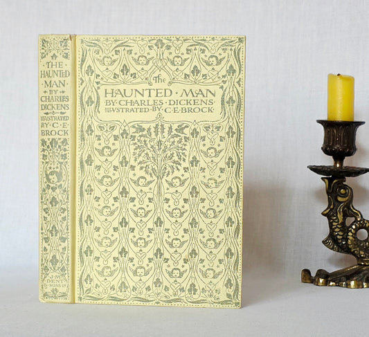 1907 The Haunted Man by Charles Dickens - Illustrated Antique Christmas Book