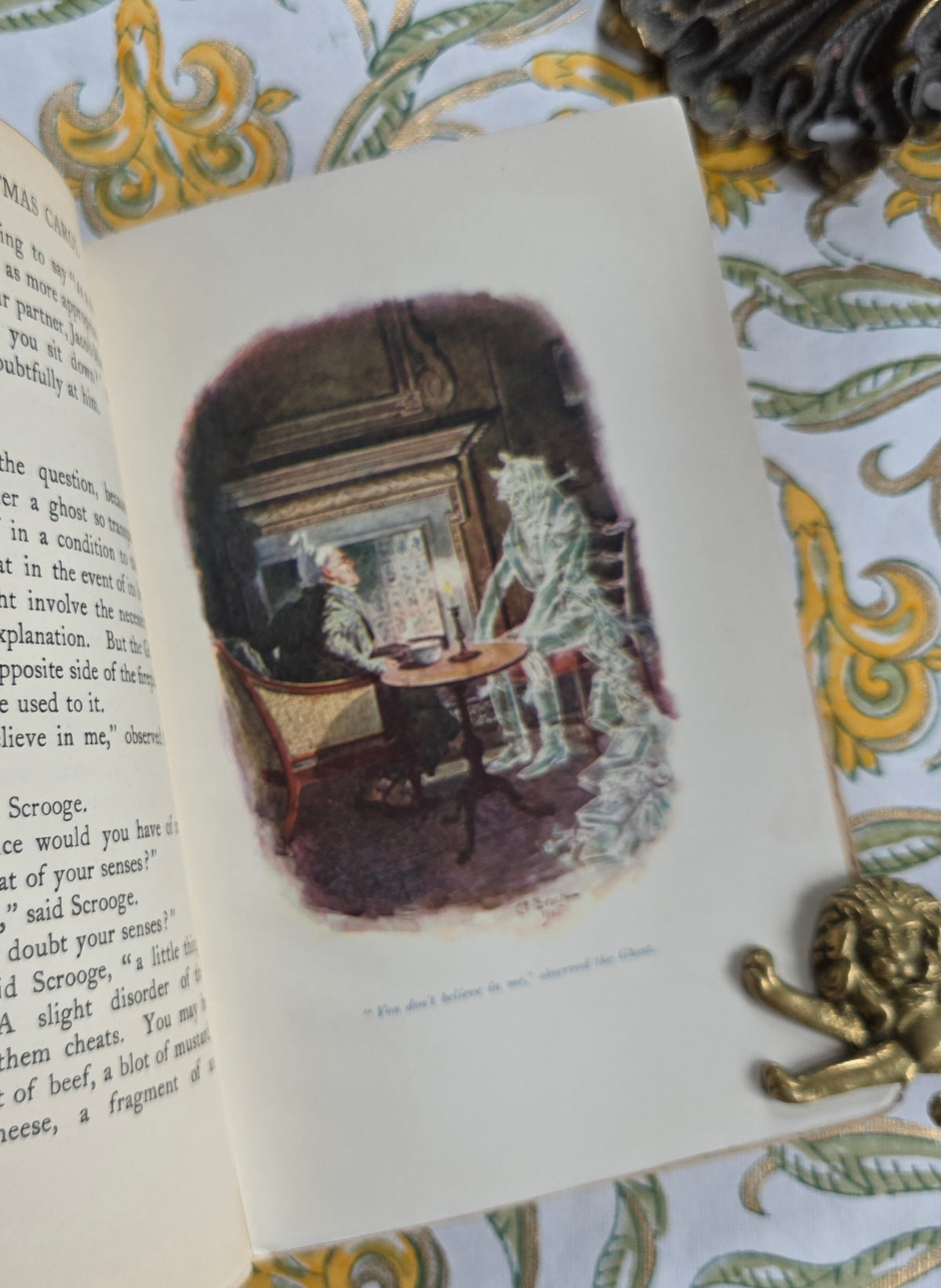1905 A Christmas Carol by Charles Dickens - Illustrated Antique Christmas Book