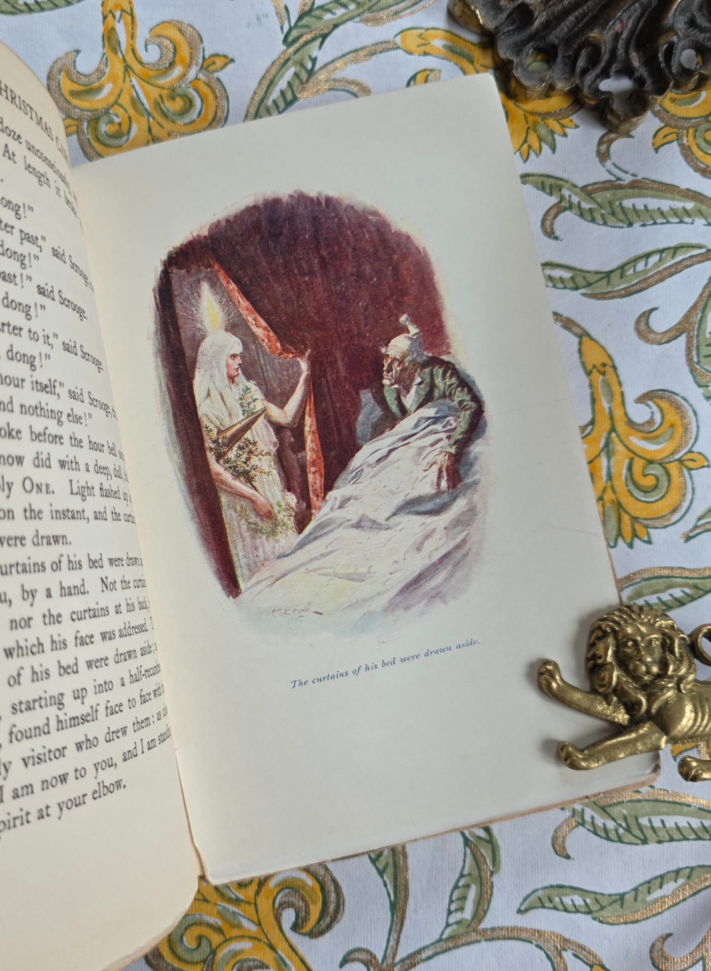1905 A Christmas Carol by Charles Dickens - Illustrated Antique Christmas Book
