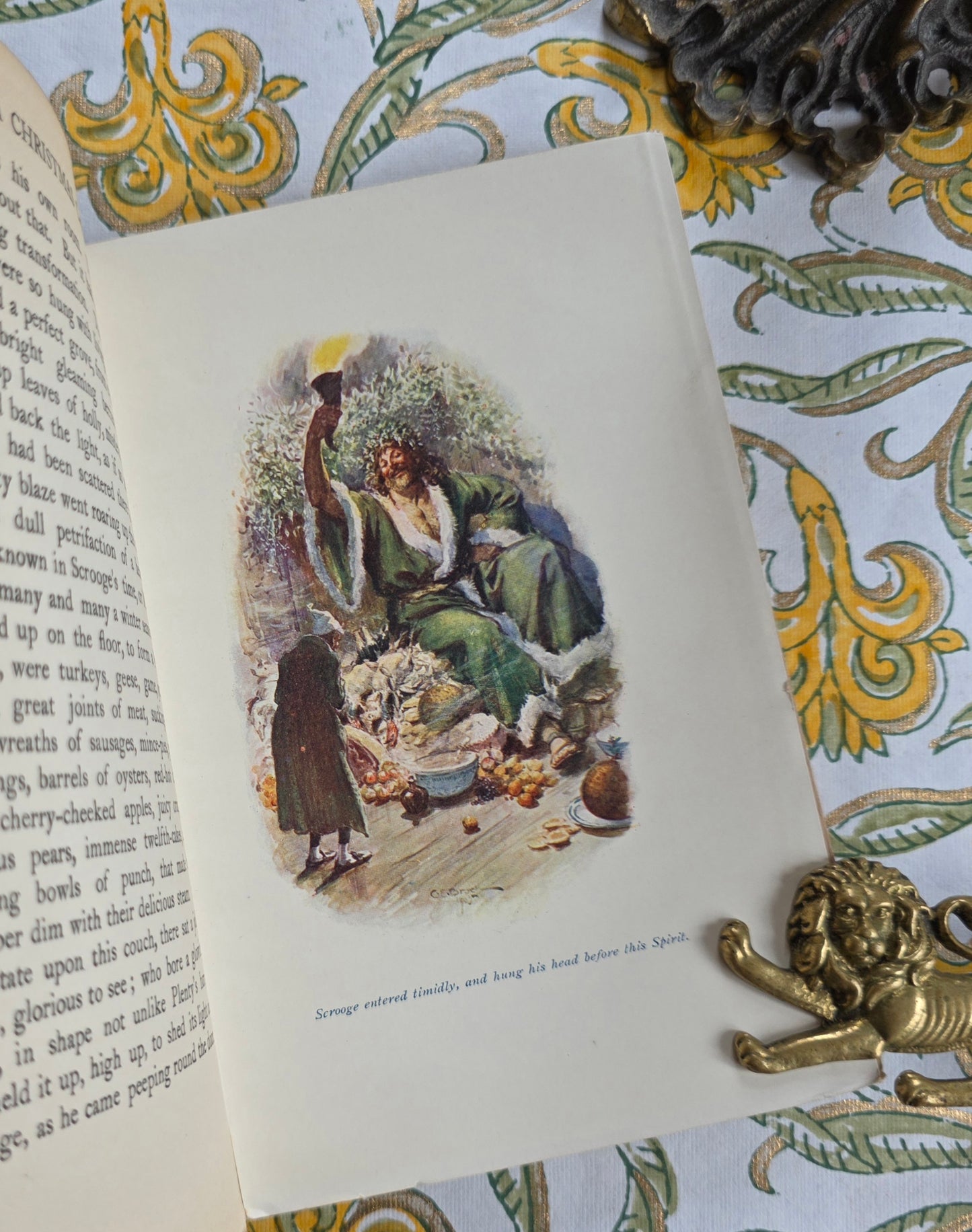 1905 A Christmas Carol by Charles Dickens - Illustrated Antique Christmas Book