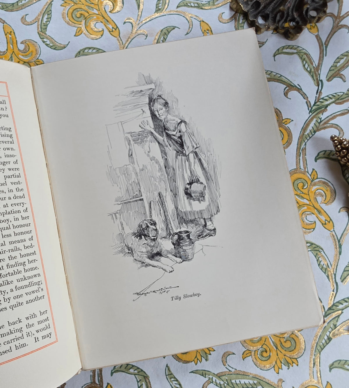 1907 A Christmas Carol and The Cricket on the Heart By Charles Dickens - Illustrated Antique Book