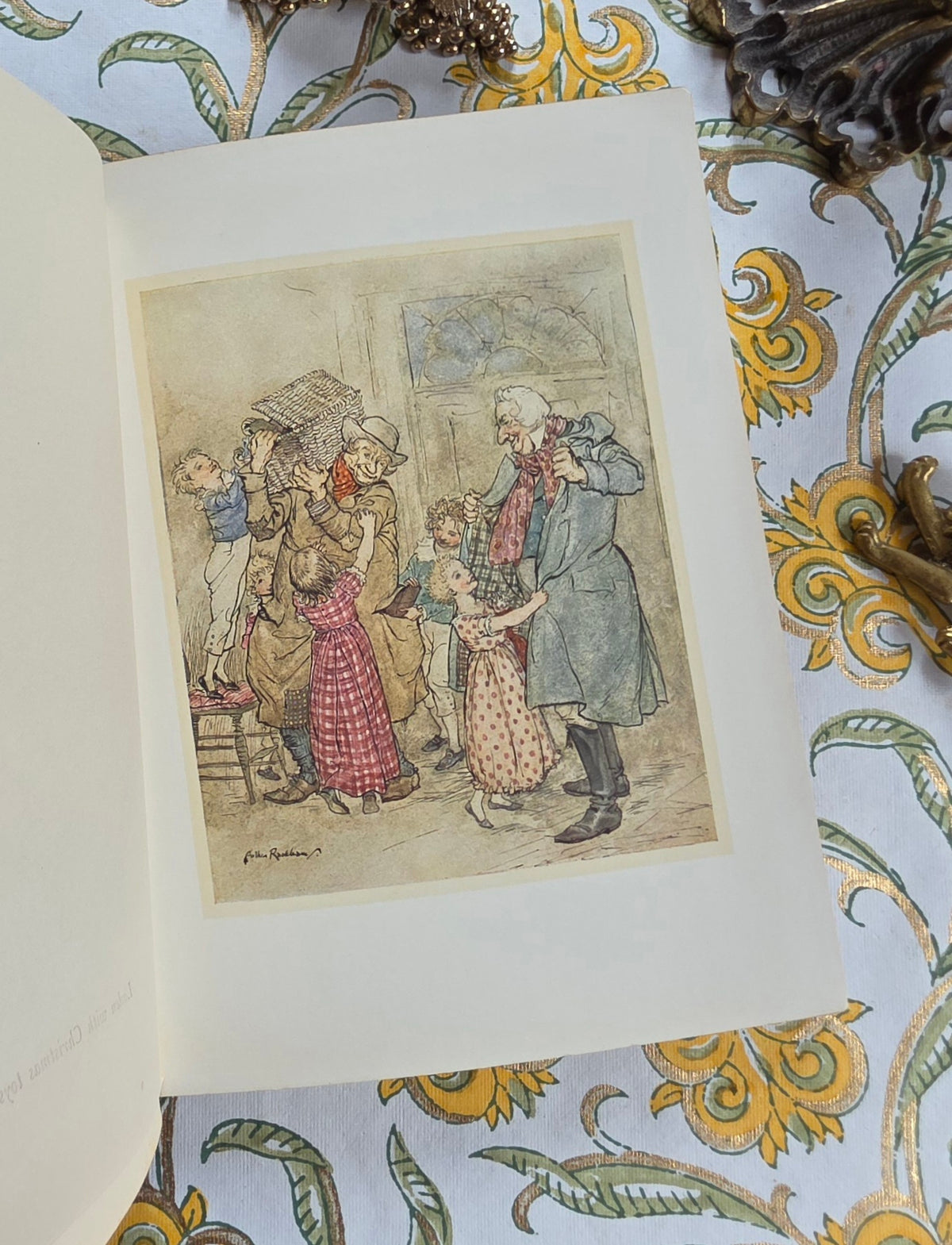 1915 A Christmas Carol by Charles Dickens - Illustrated Antique Christmas Book