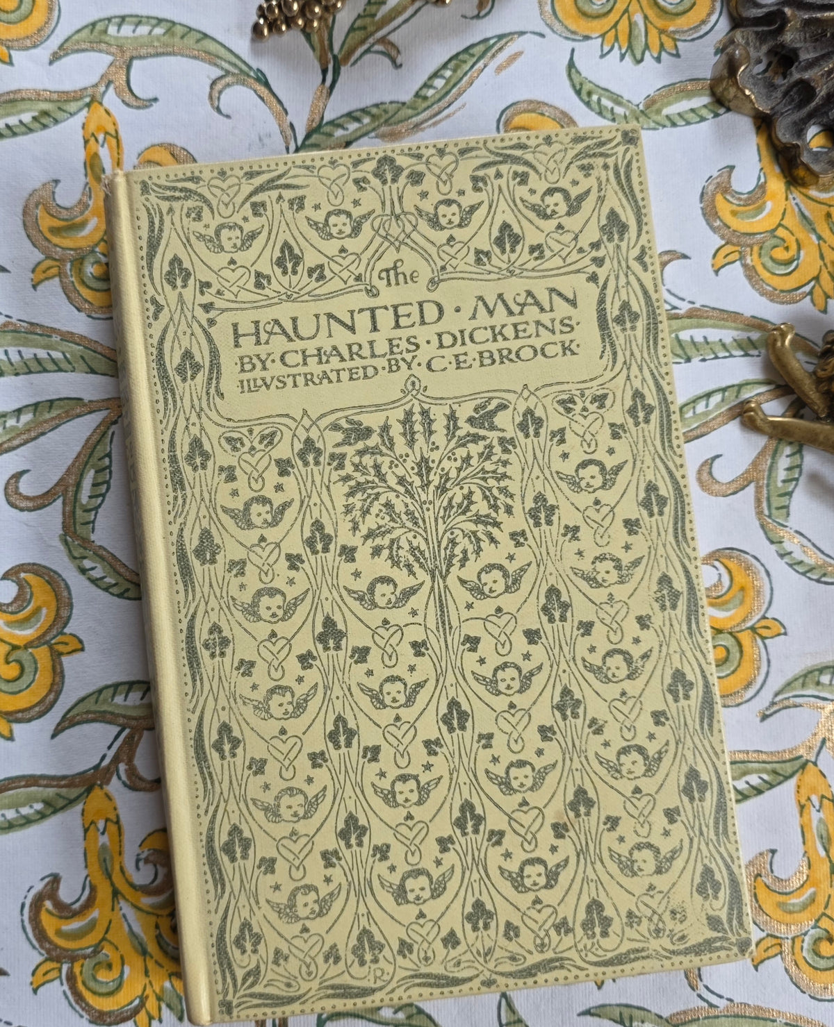 1907 The Haunted Man by Charles Dickens - Illustrated Antique Christmas Book