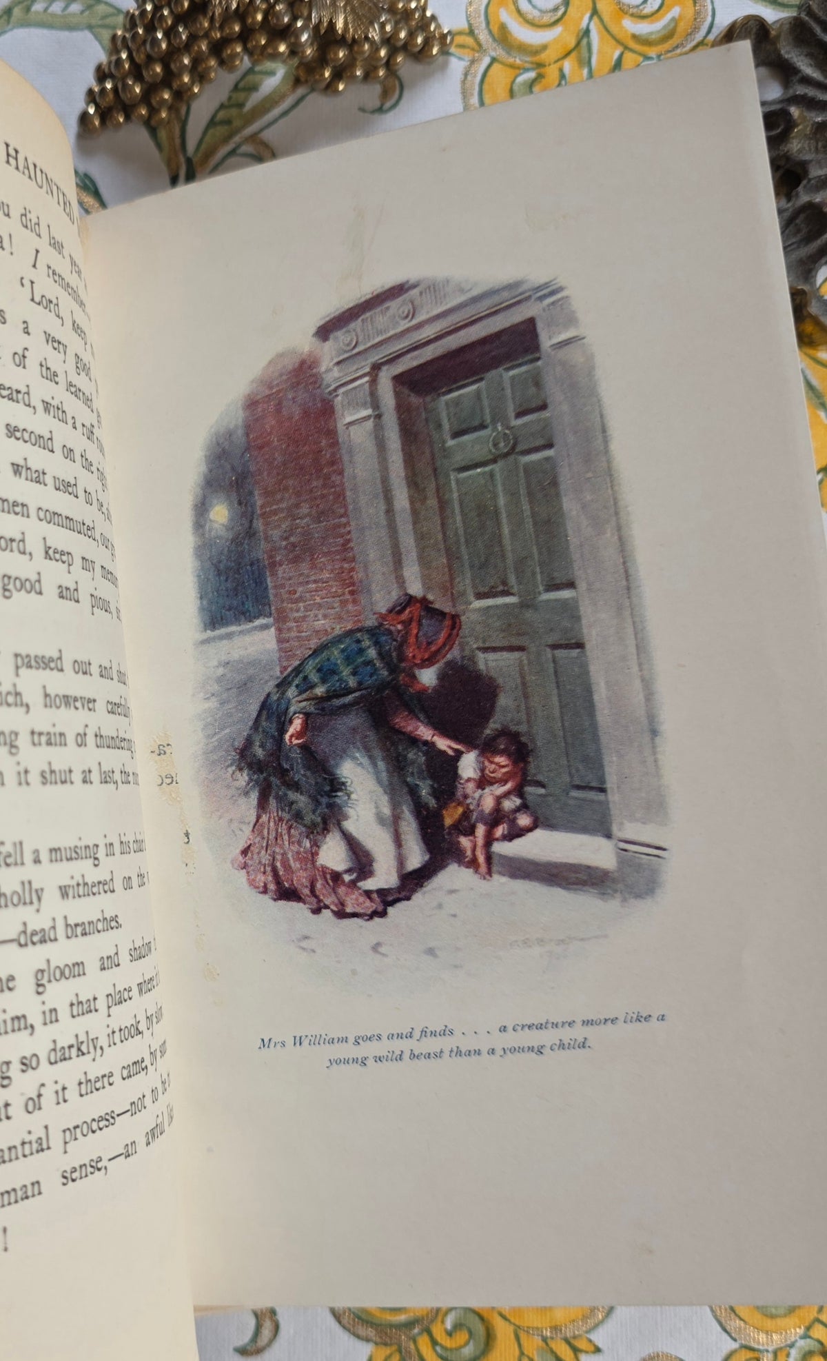 1907 The Haunted Man by Charles Dickens - Illustrated Antique Christmas Book