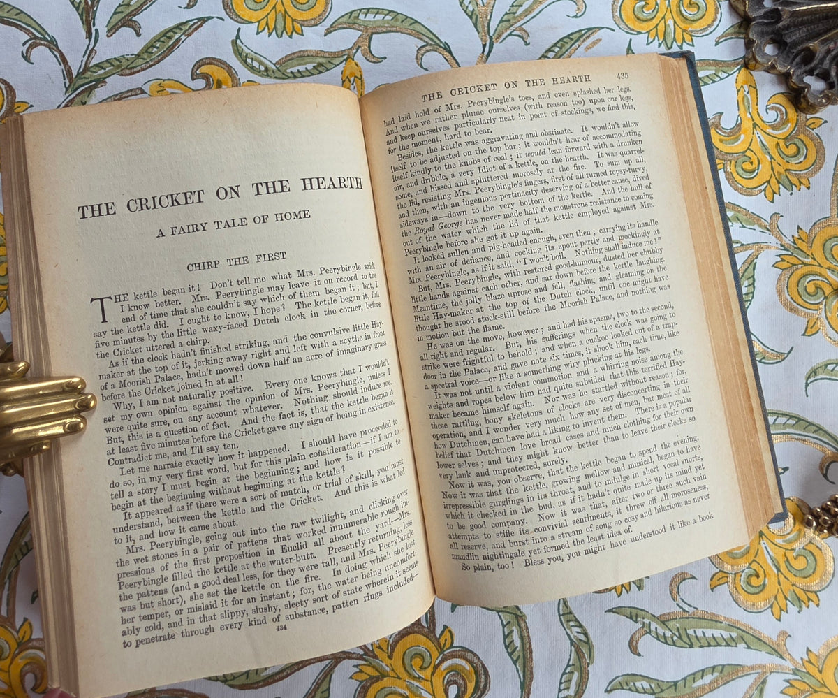 1912 Oliver Twist and Christmas Books by Charles Dickens - Antique Book