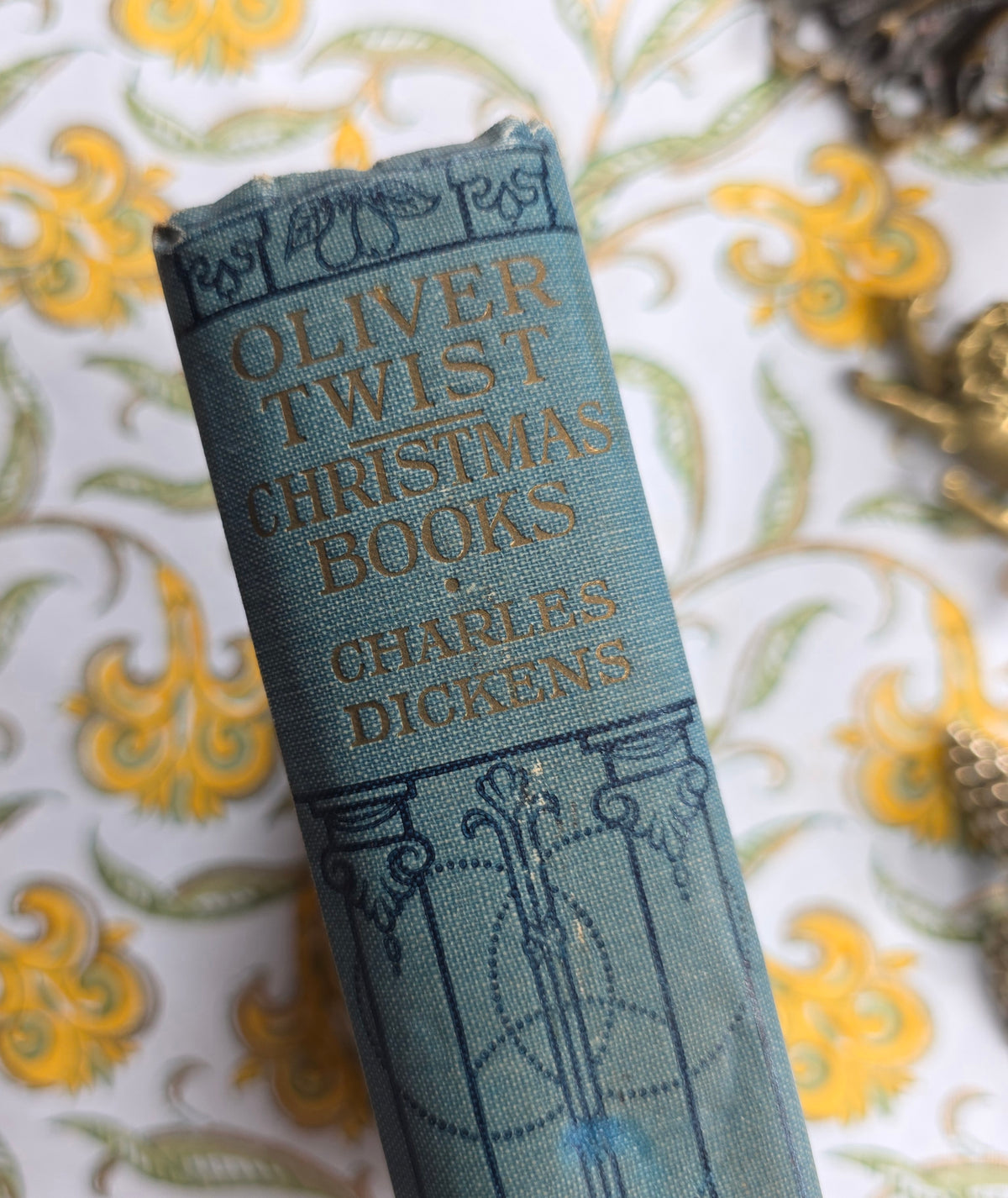 1912 Oliver Twist and Christmas Books by Charles Dickens - Antique Book