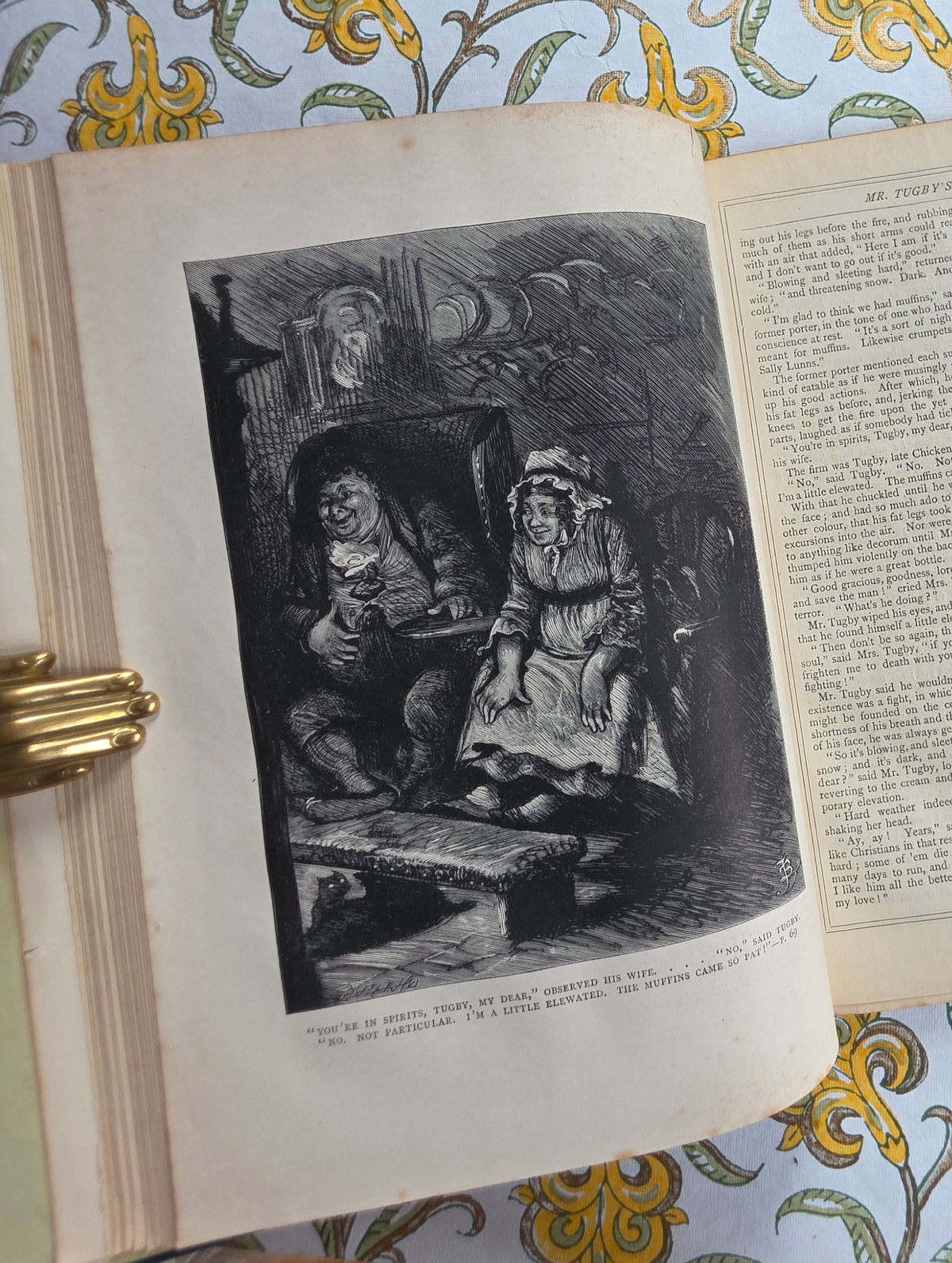 1880 Christmas Books by Charles Dickens - Antique Illustrated Edition