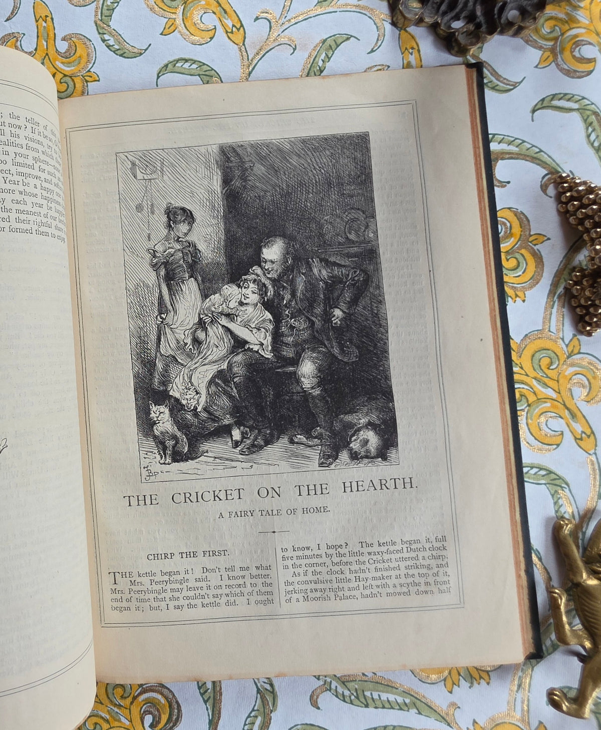 1880 Christmas Books by Charles Dickens - Antique Illustrated Edition